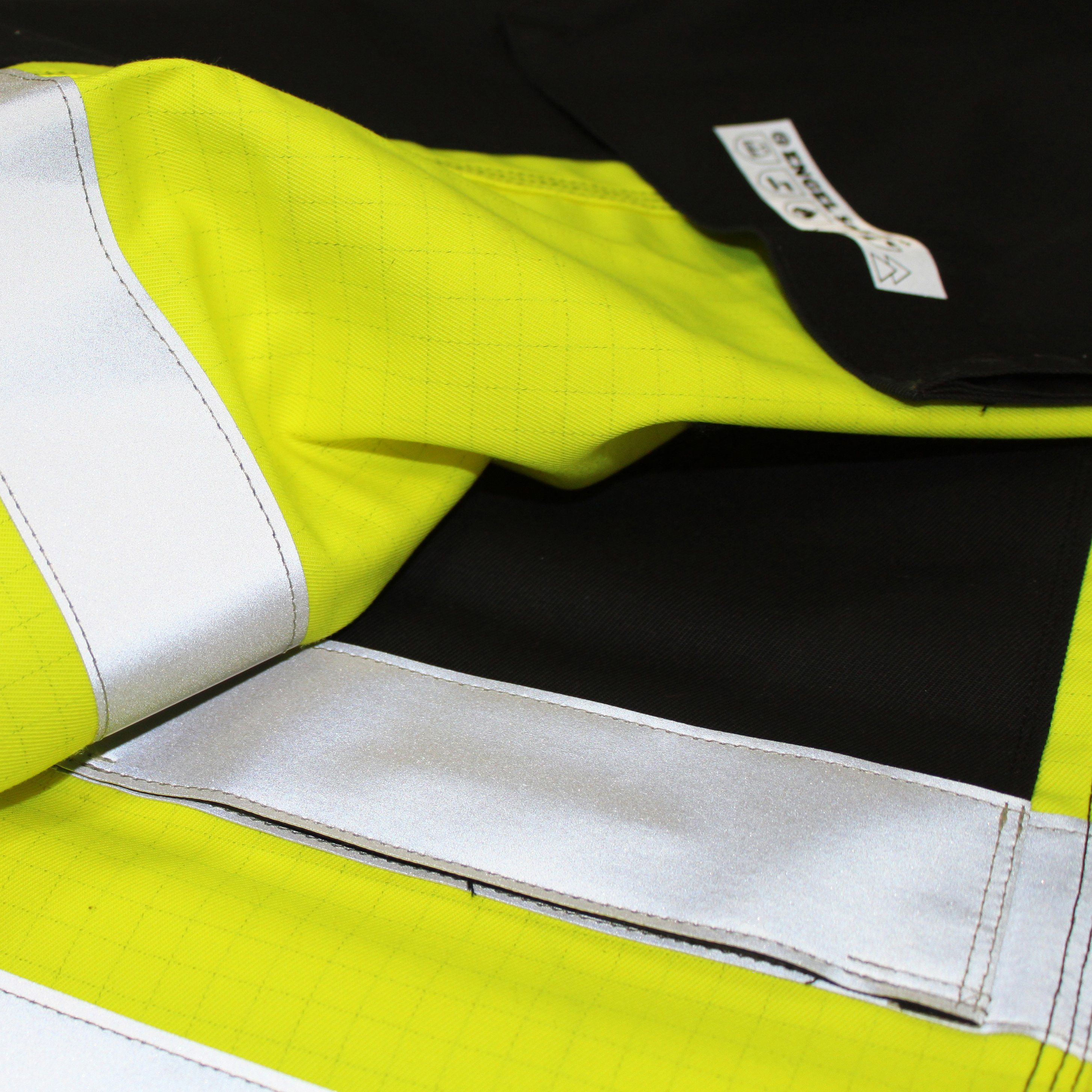 Engel Workwear Safety+ EN ISO 20471 Multinorm bukser - Gul/Sort [3820] / K84