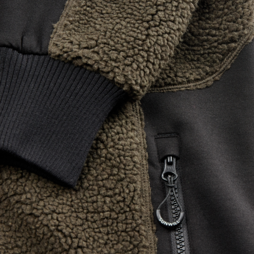 Urban Track Fiber Pile Jacket - Green
