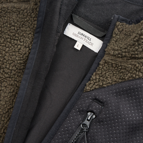 Urban Track Fiber Pile Jacket - Green