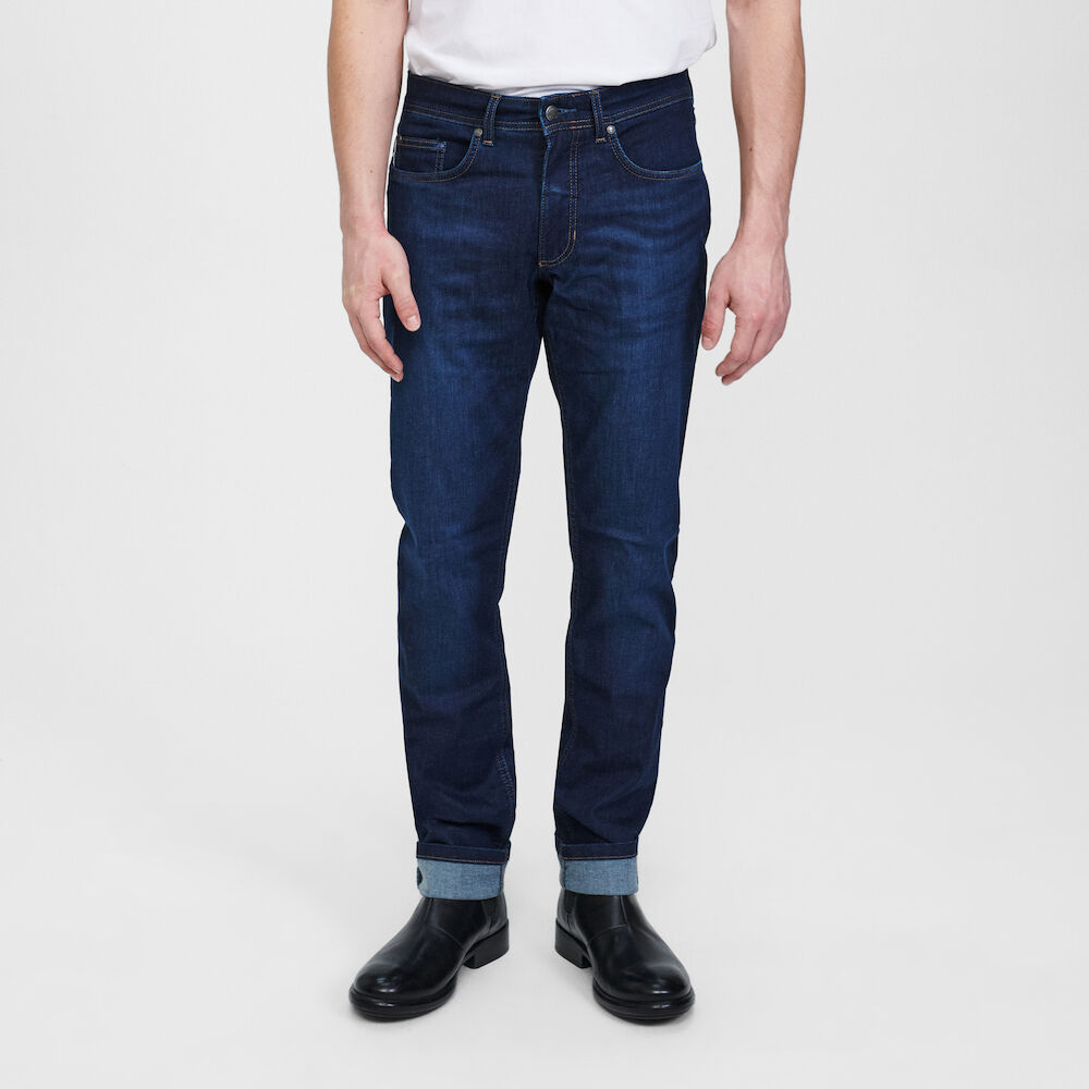 Billede af Super Stretch Jeans i Fitted Fit - Dark blue hos SUNWILL
