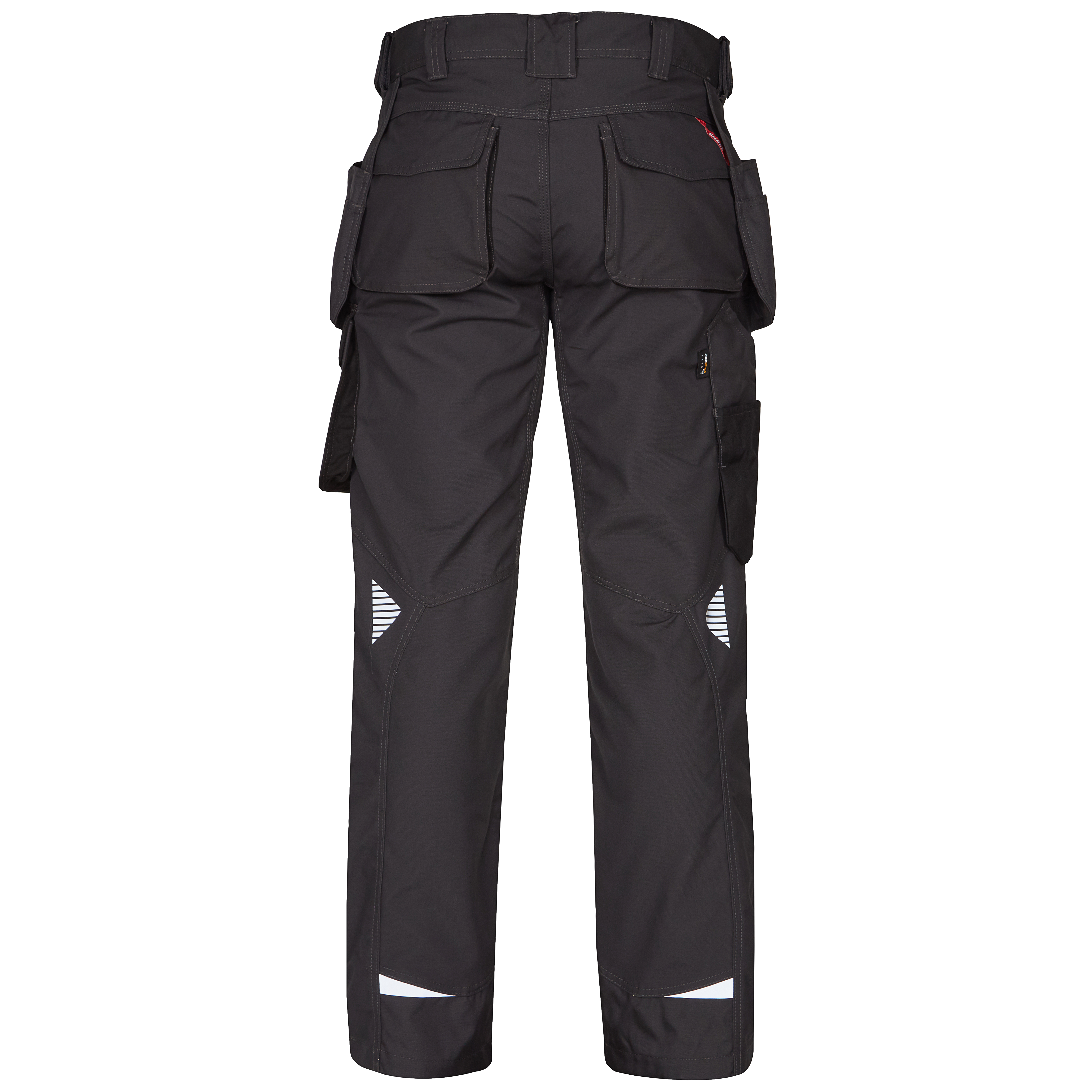 Engel Workwear Galaxy arbejdsbukser med hængelommer - Antrazitgrå/Sort [7920] / K80