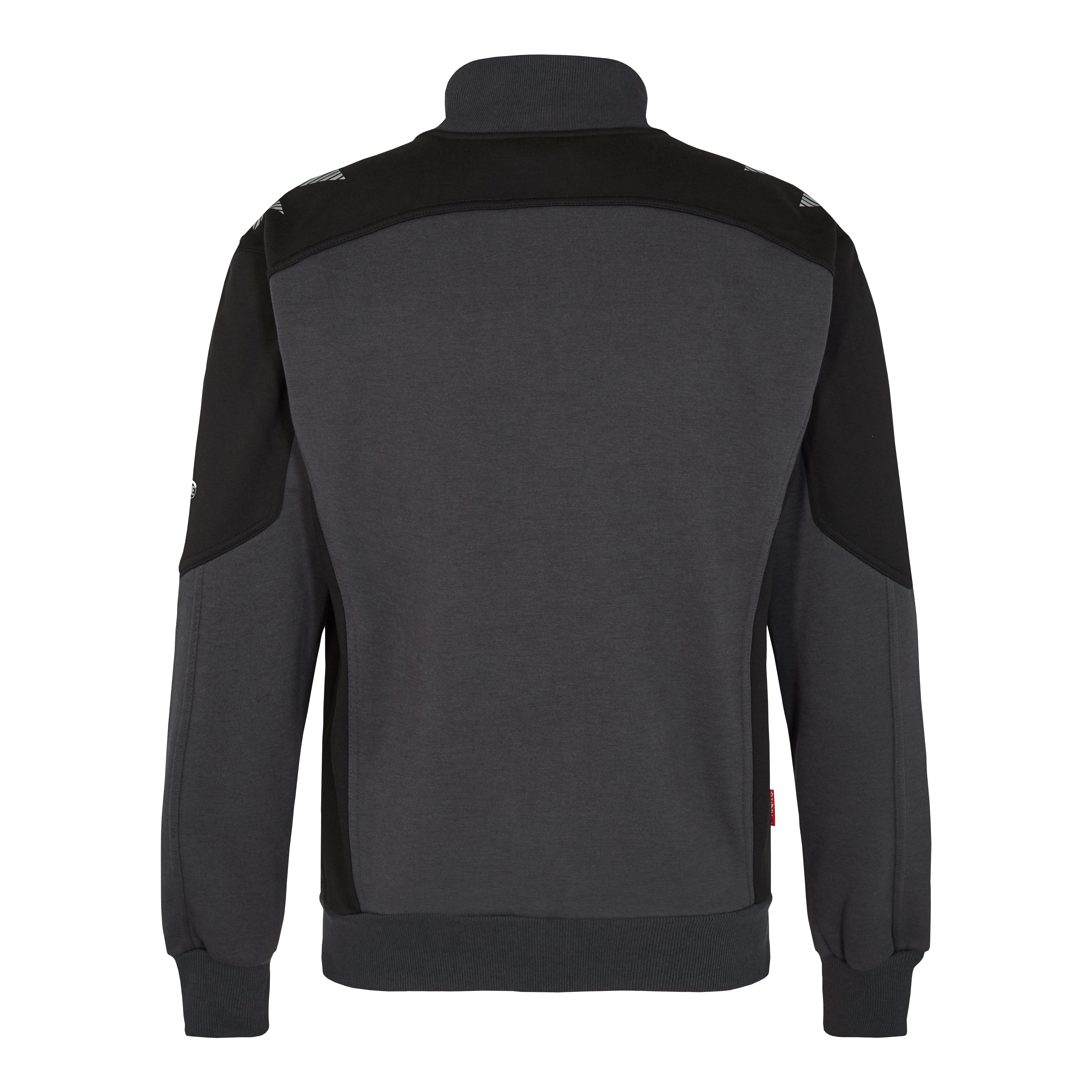Engel Workwear Galaxy sweat cardigan med krave - Antrazitgrå/Sort [7920] / XS