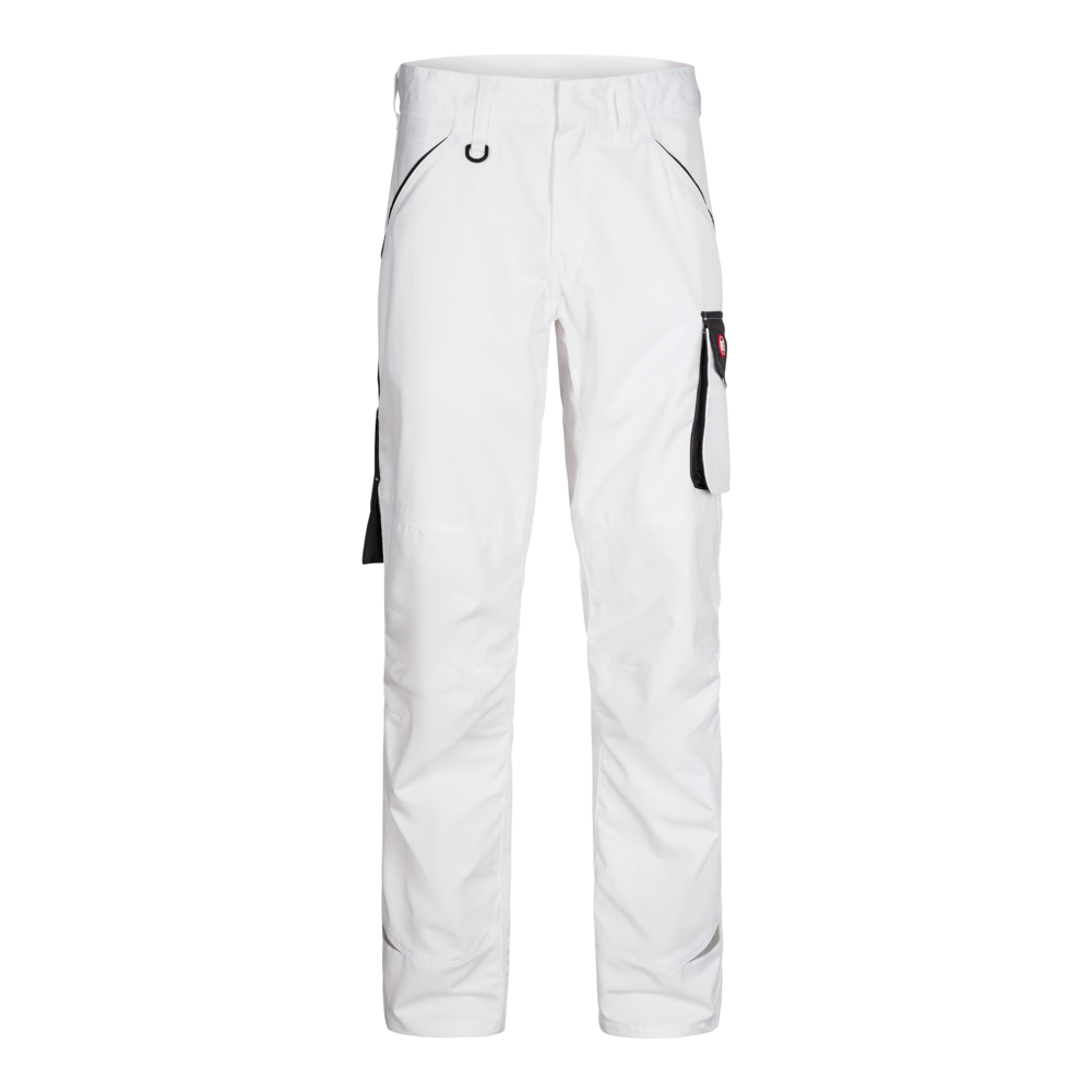 GALAXY Light Arbeitshose – Weiß / Anthrazit Grau (Front)