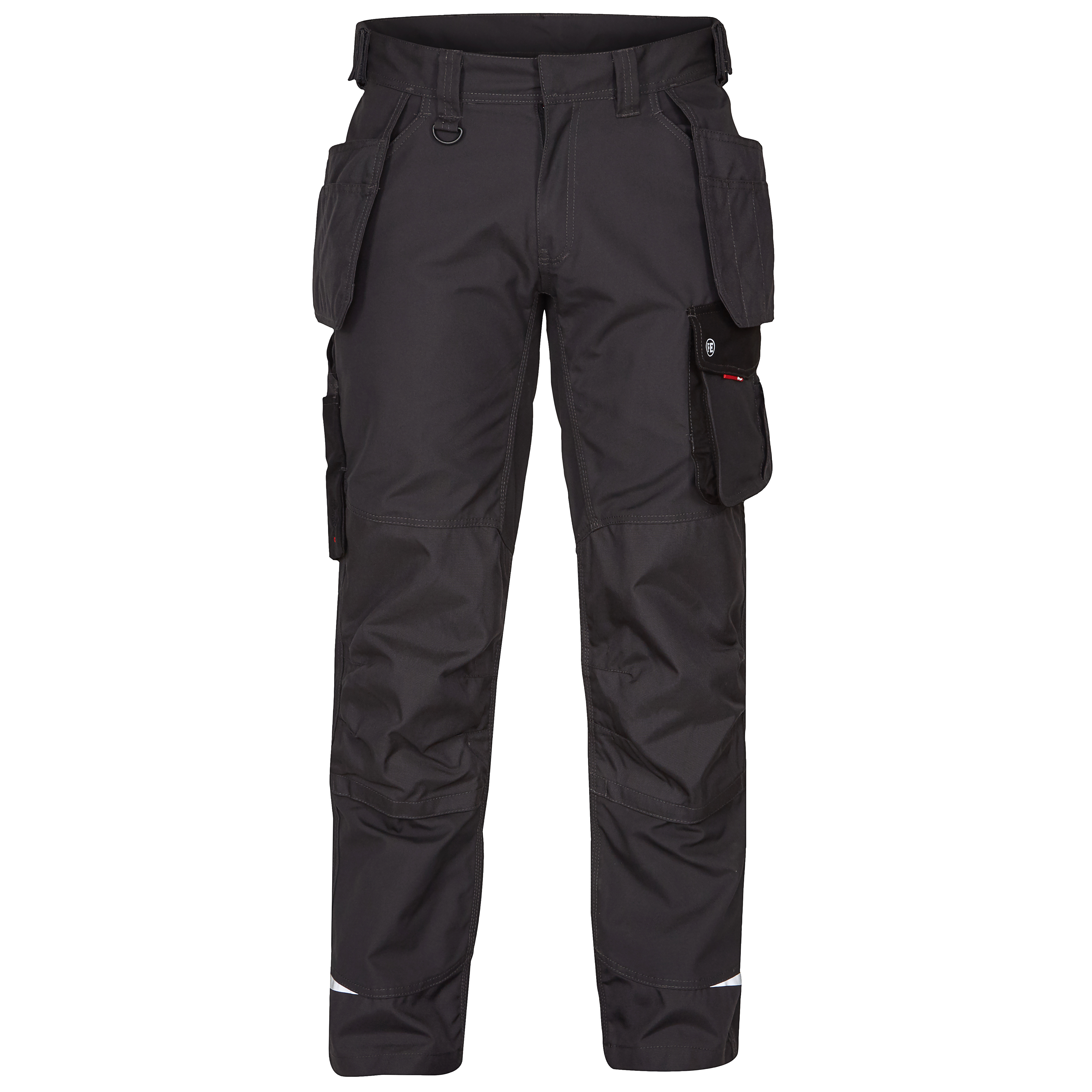 Engel Workwear Galaxy arbejdsbukser med hængelommer - Antrazitgrå/Sort [7920] / K80