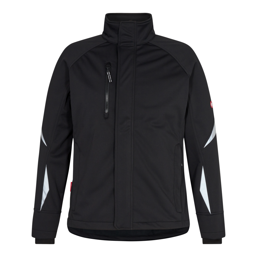 EXTEND Softshelljacke – Schwarz (Front)