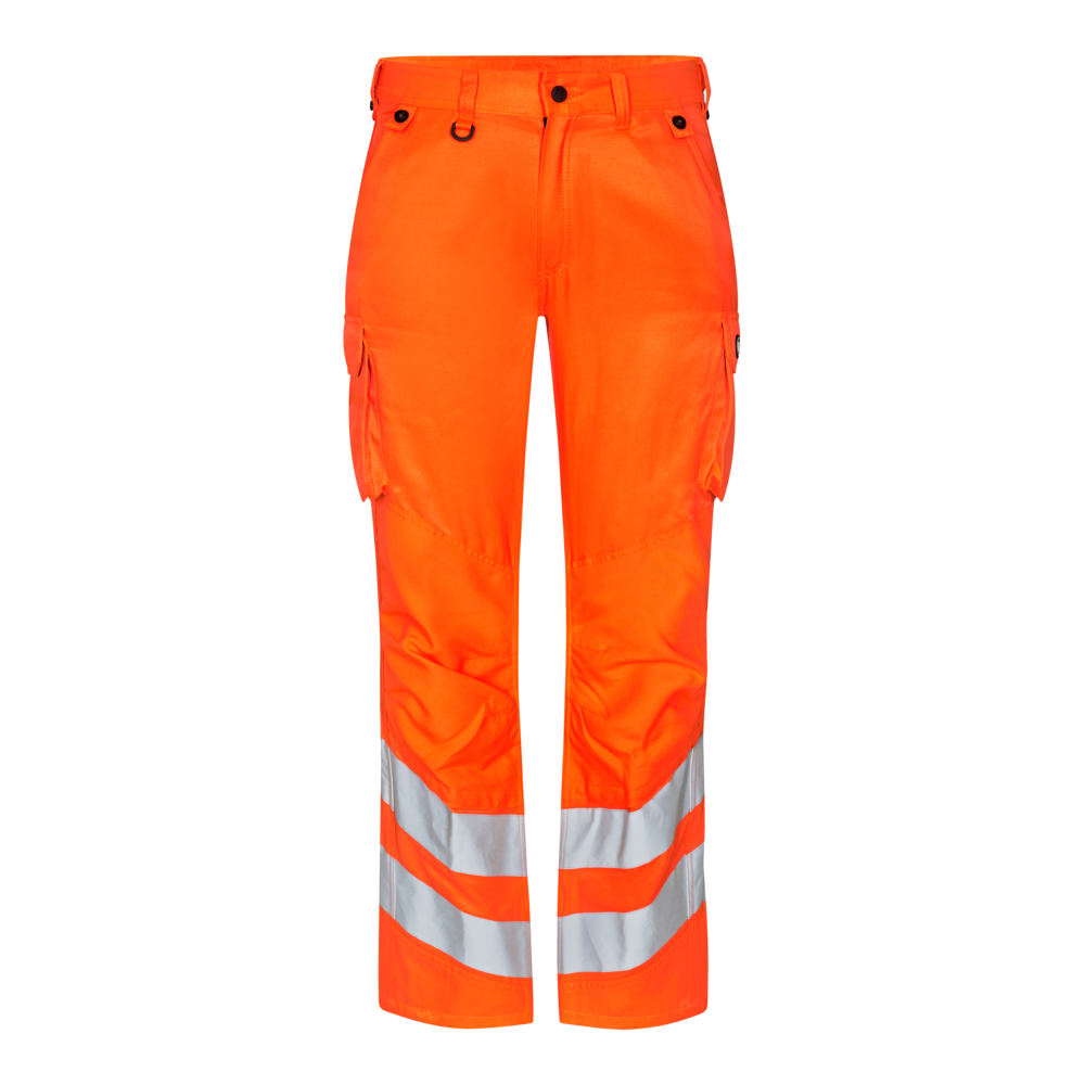 SAFETY Light Arbeitshose – Warnorange (Front)