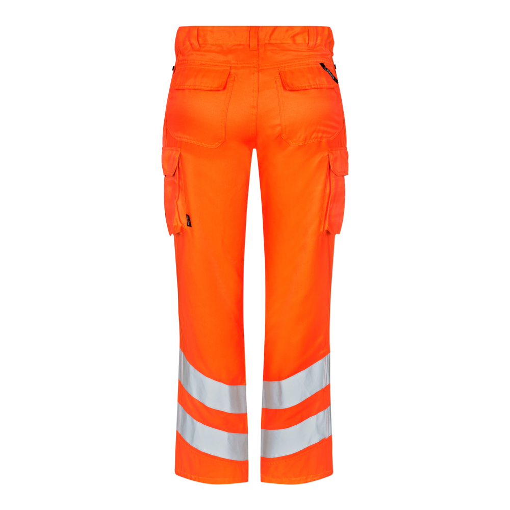 SAFETY Light Arbeitshose – Warnorange (Rücken)