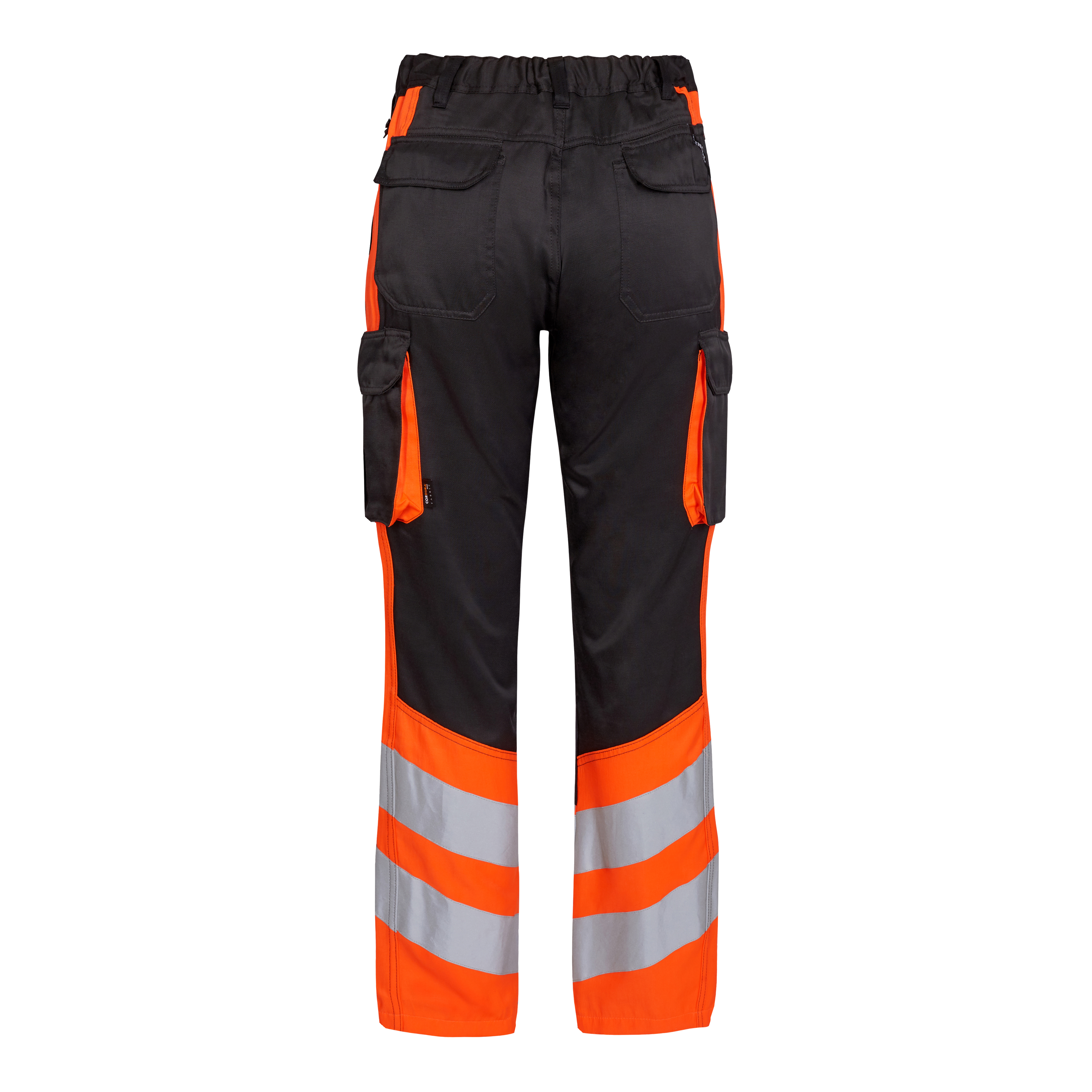 Engel Workwear Safety Light arbejdsbukser - Antrazitgrå/Orange [7910] / K80