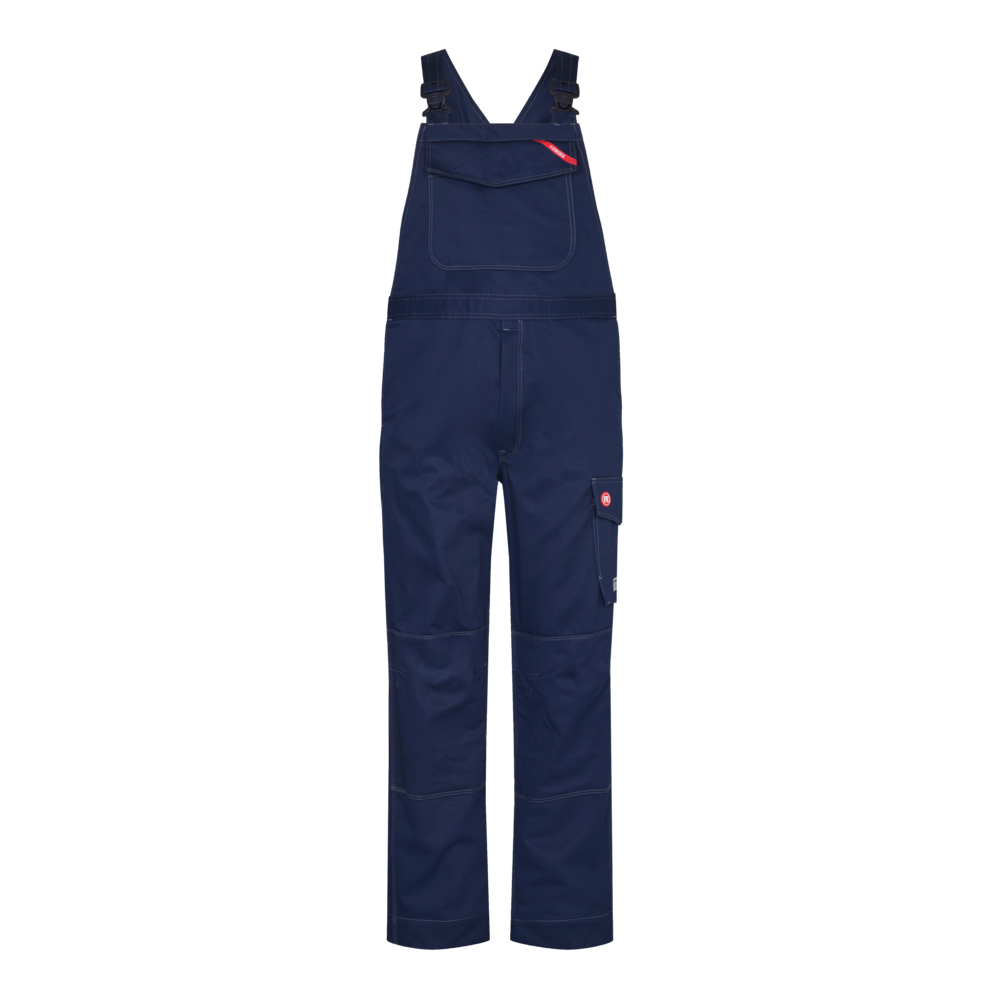 SAFETY+ Schweißer Latzhose – Marine (Front)