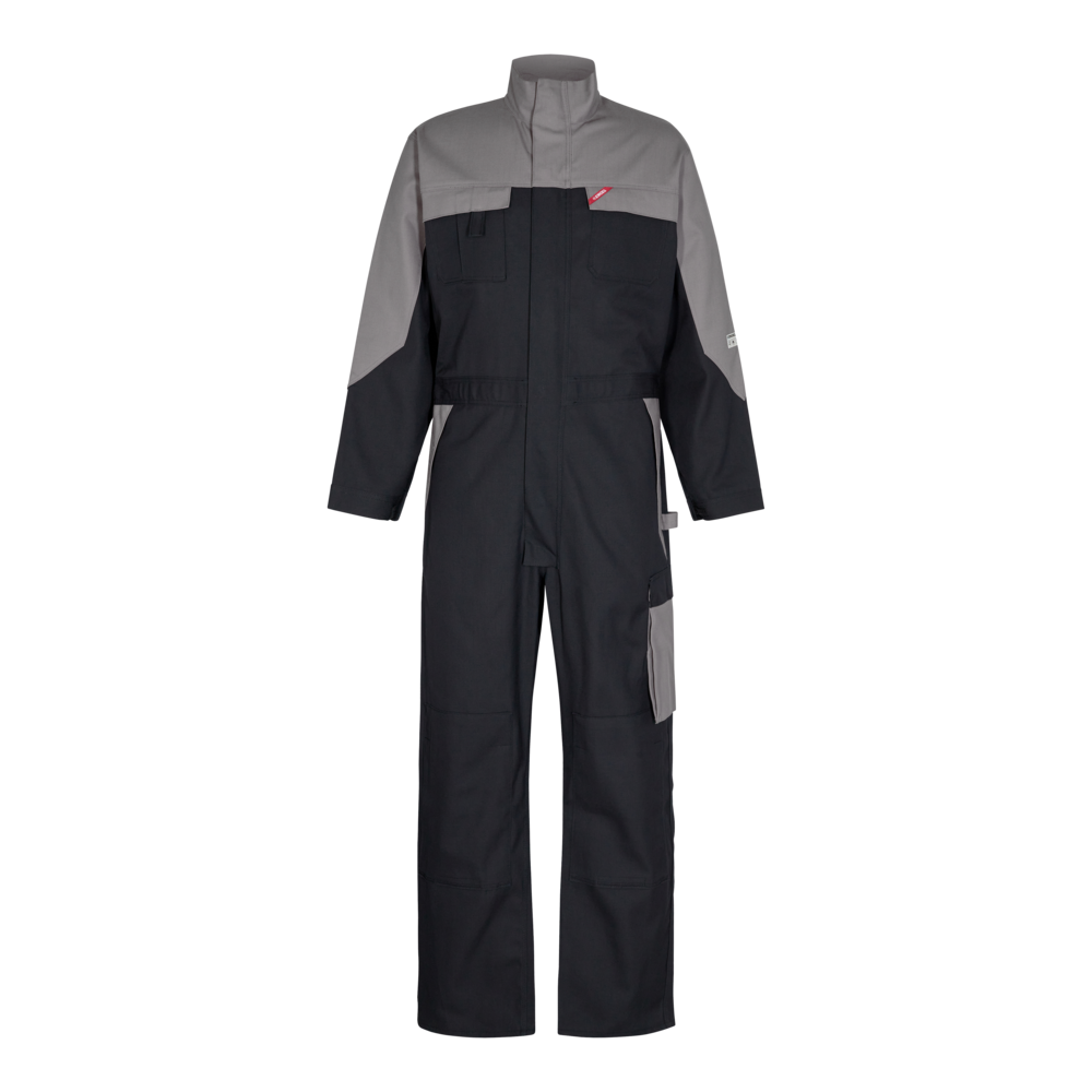 SAFETY+ Multinorm Overall – Schwarz / Grau (Front)