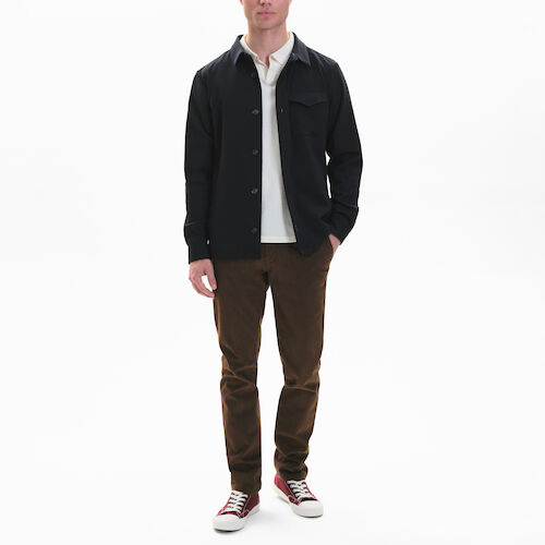 Extreme Flexibility Overshirt - Dark Navy