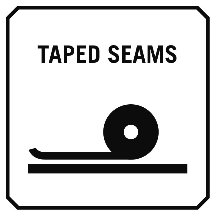 Taped seams