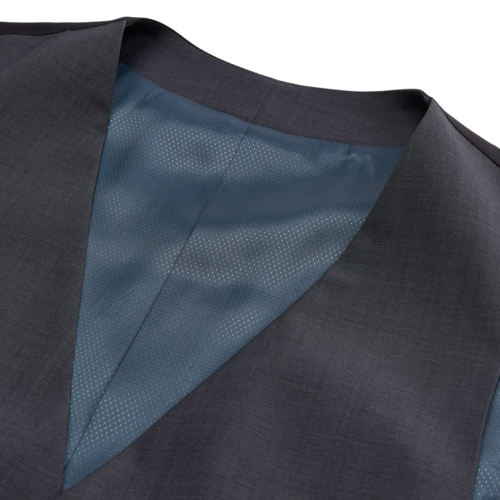 Men’s Waistcoat in Modern Fit - Charcoal
