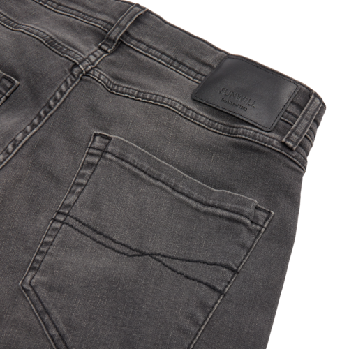 Super Stretch Jeans in Fitted Fit - Medium grey