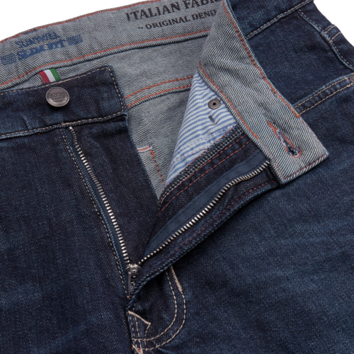 Jeans i Slim Fit - Dark blue