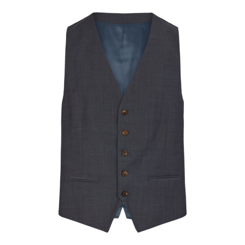 Men’s Waistcoat in Modern Fit - Charcoal