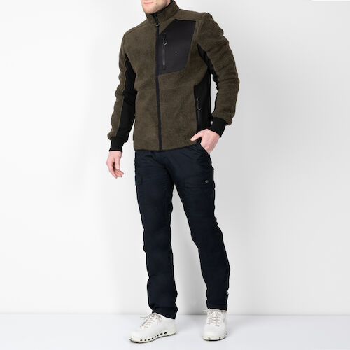 Urban Track Fiber Pile Jacket - Green