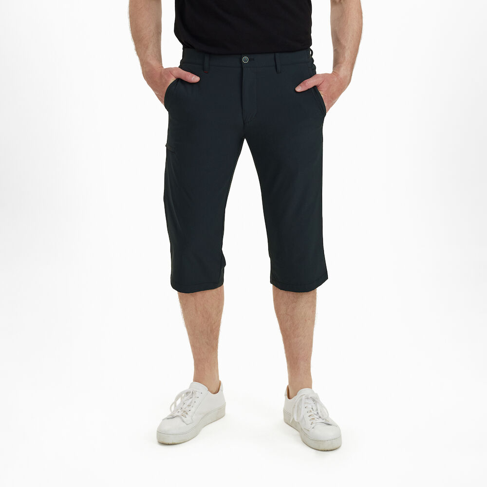 Lange Extreme Flexibility shorts med lårlommer - Dark Navy