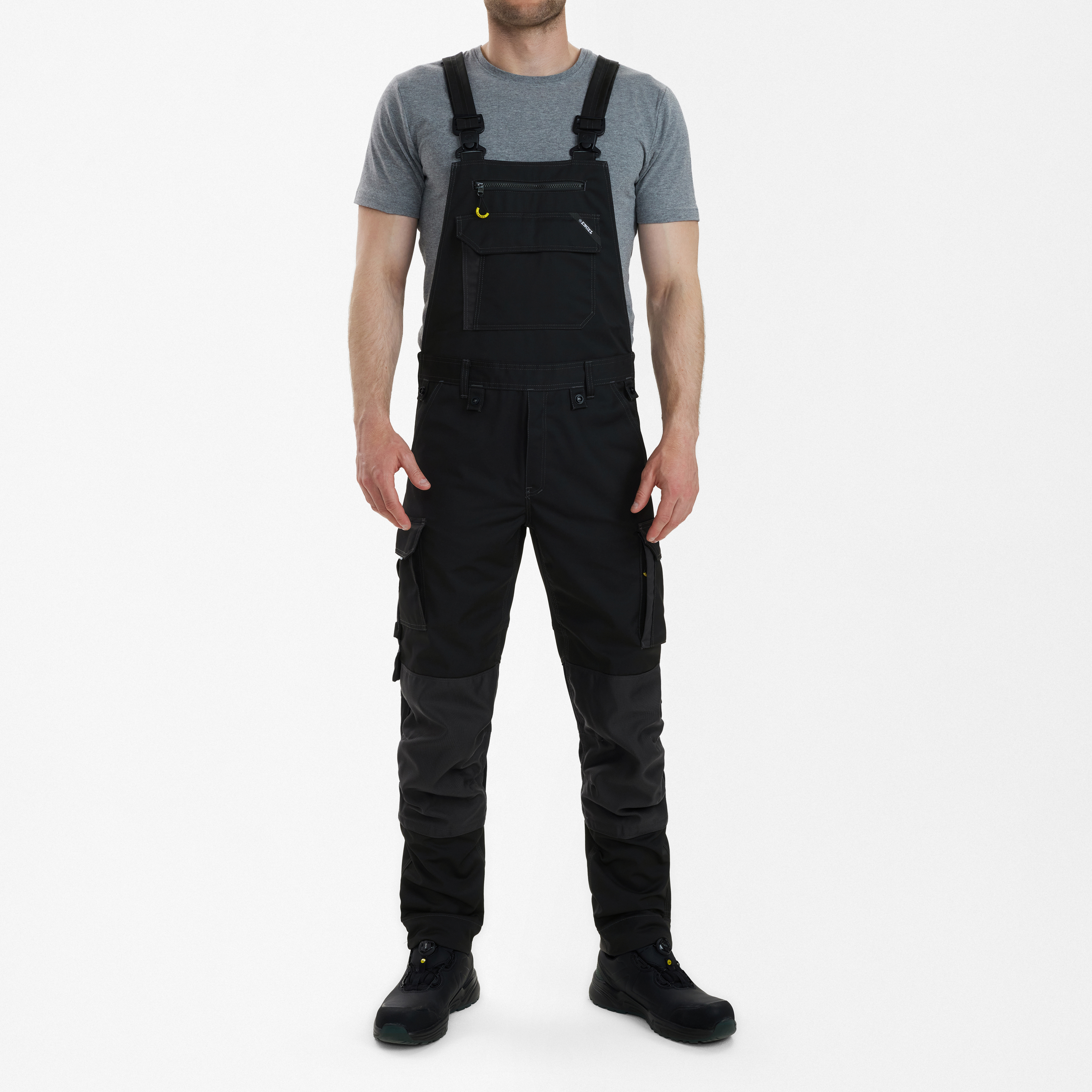 Engel Workwear X-treme overall med stræk - Sort/Antrazitgrå [2079] / K80