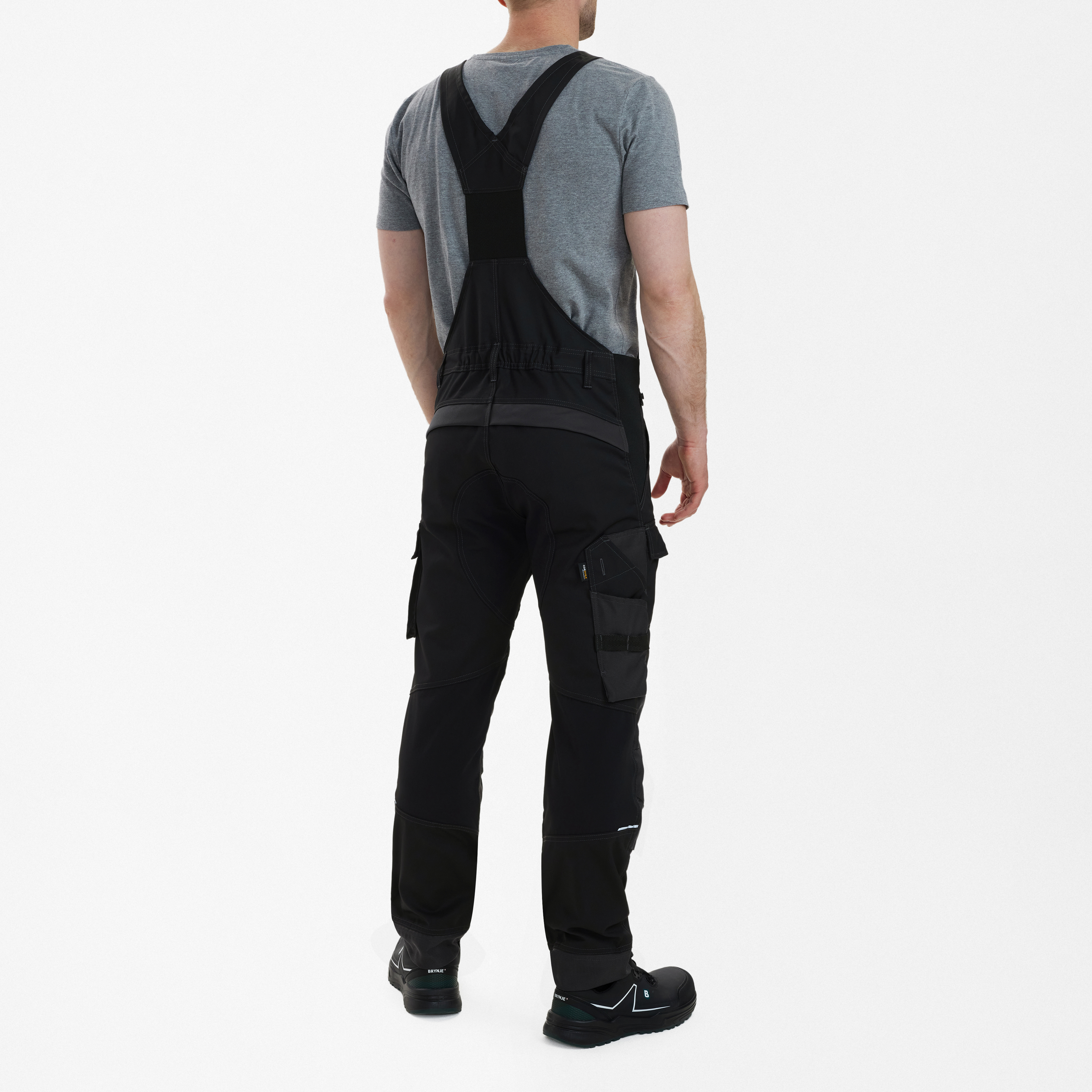Engel Workwear X-treme overall med stræk - Sort/Antrazitgrå [2079] / K80