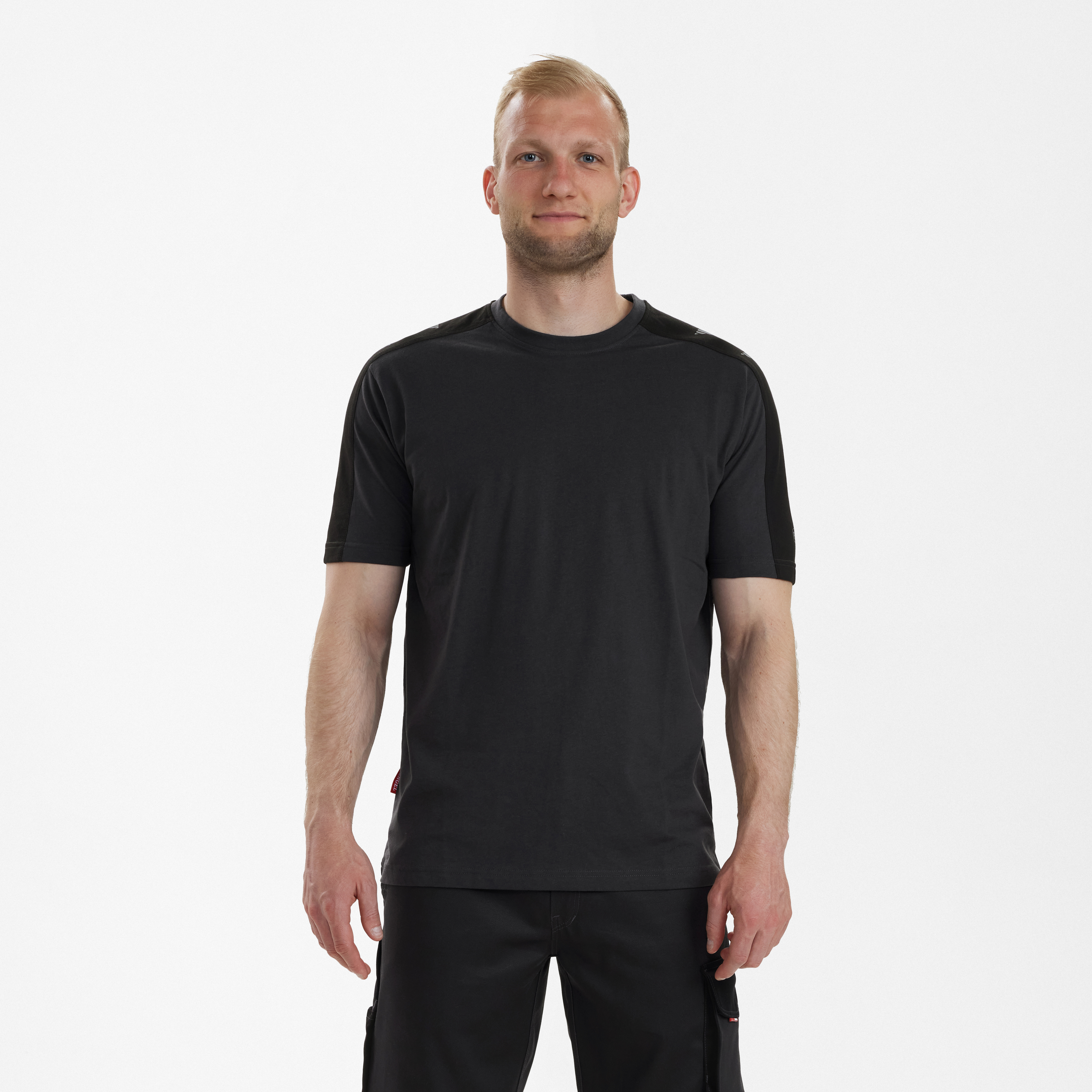 Engel Workwear Galaxy T-shirt - Antrazitgrå/Sort [7920] / XS