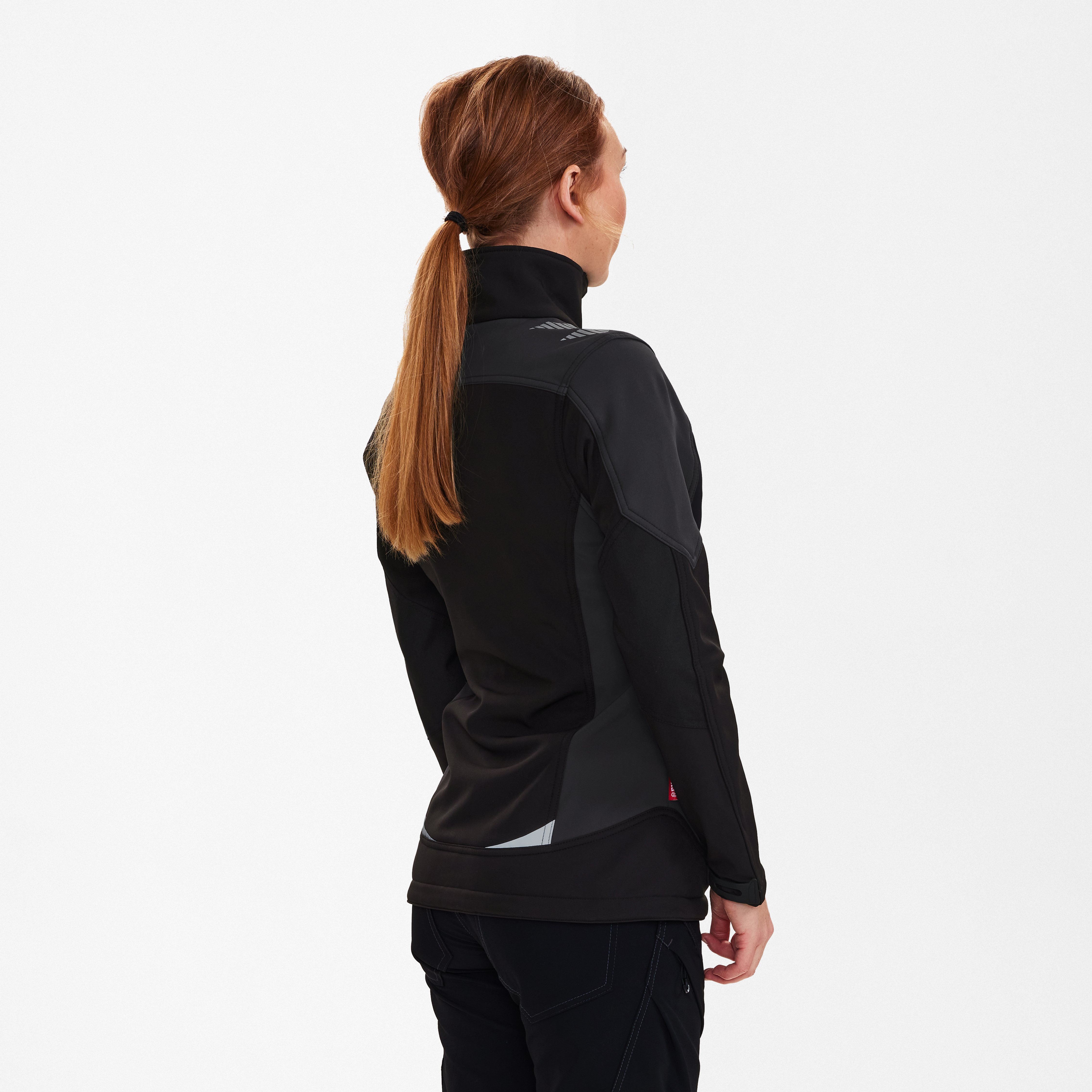 Engel Workwear Galaxy dame softshelljakke - Sort/Antrazitgrå [2079] / XS