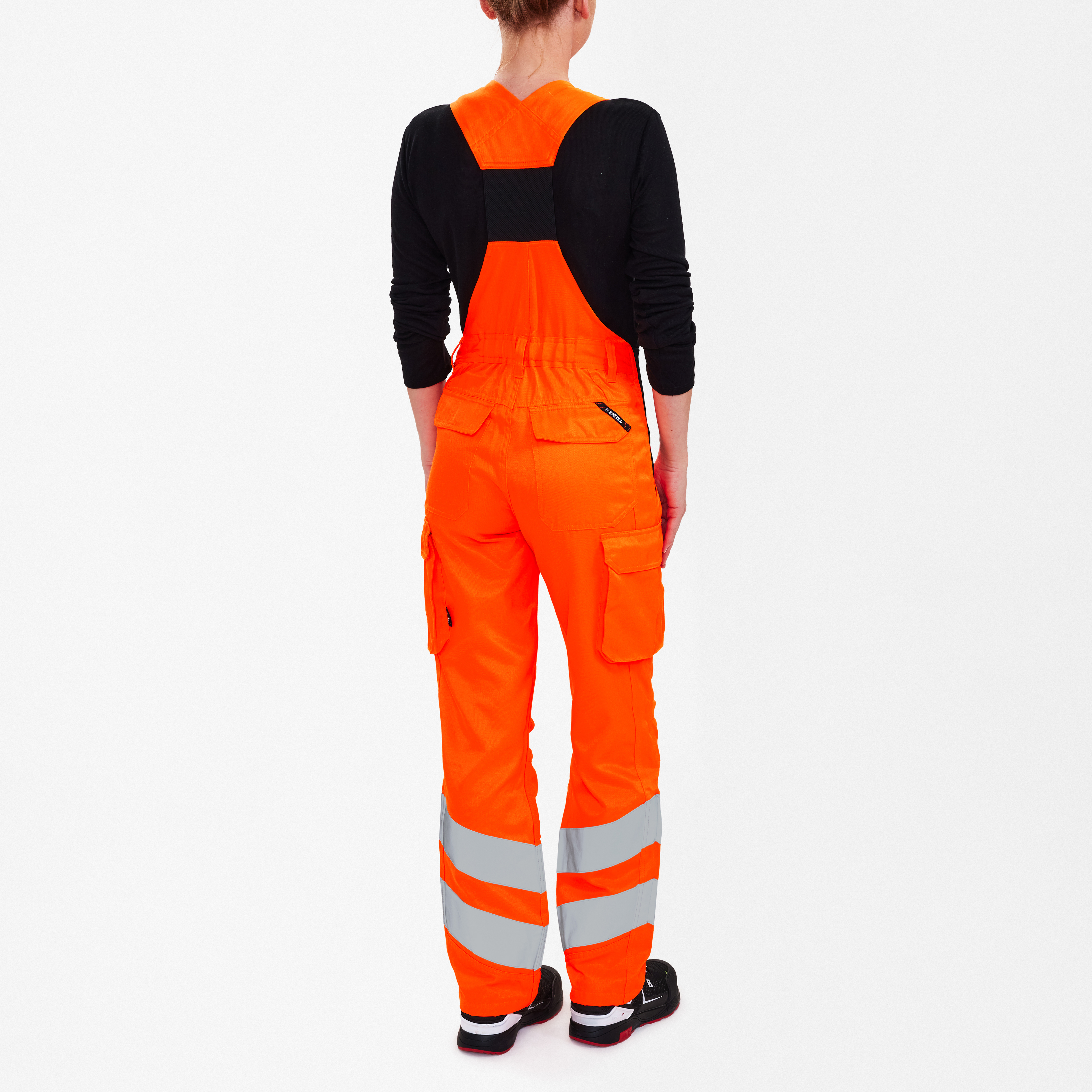 Engel Workwear Safety Light dameoverall - Hi-vis Orange [10] / 34