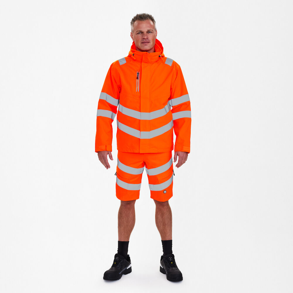 SAFETY Shelljacke – Warnorange (Am Modell)