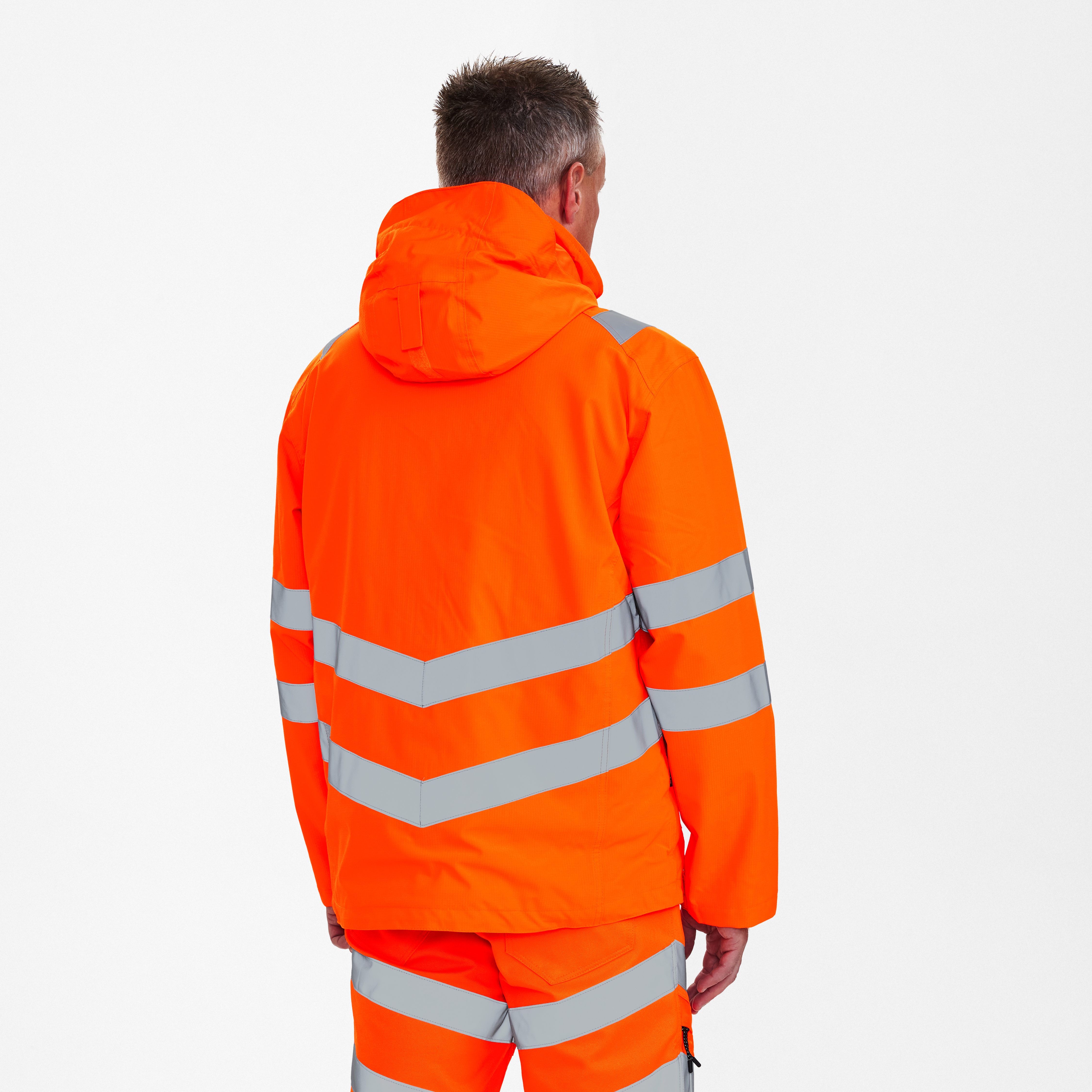 Engel Workwear Safety skaljakke - Hi-vis Orange [10] / XS