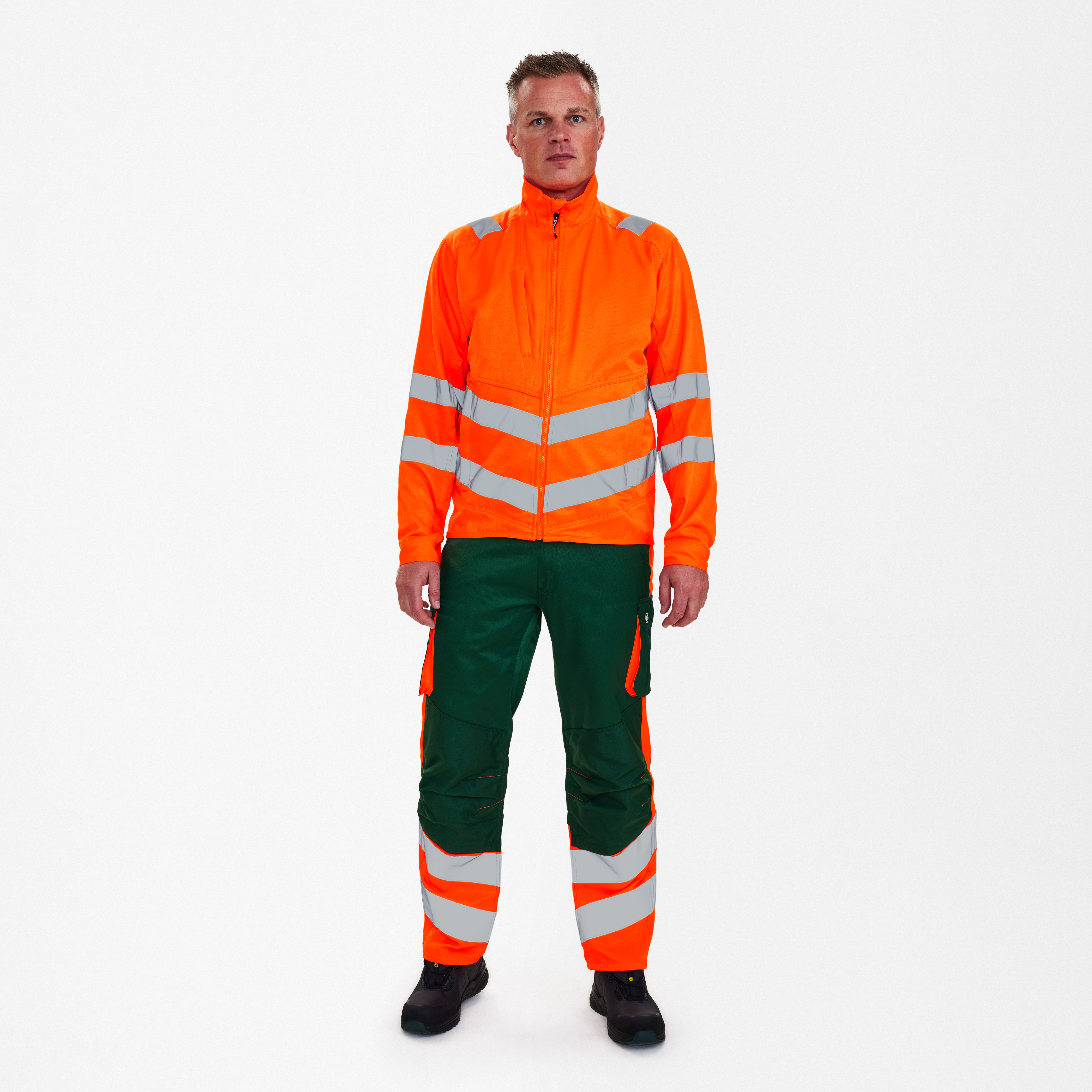 Engel Workwear Safety Light arbejdsjakke - Hi-vis Orange [10] / XS