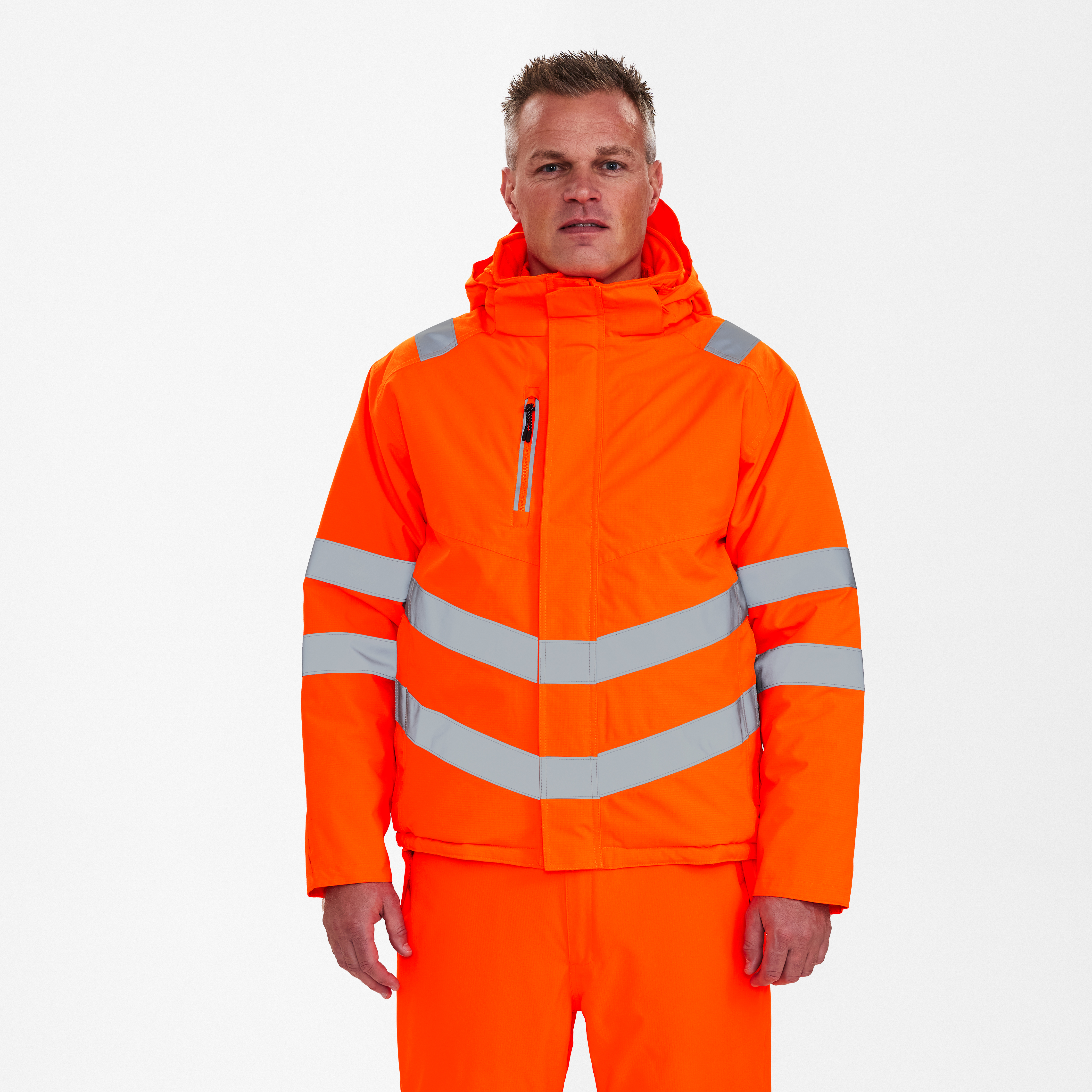 Engel Workwear Safety vinterjakke - Hi-vis Orange [10] / XS