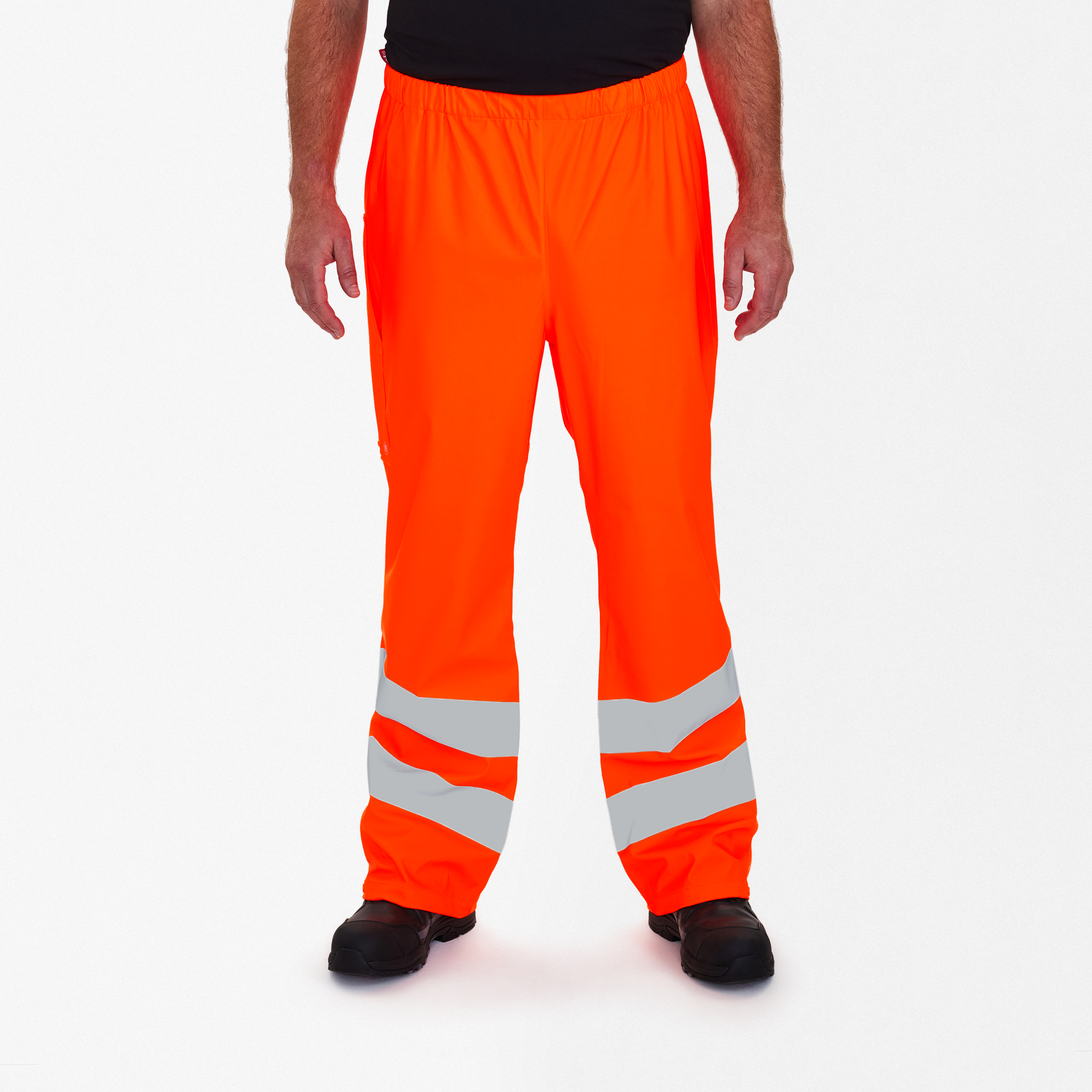 Engel Workwear Safety regnbukser - Hi-vis Orange [10] / XS