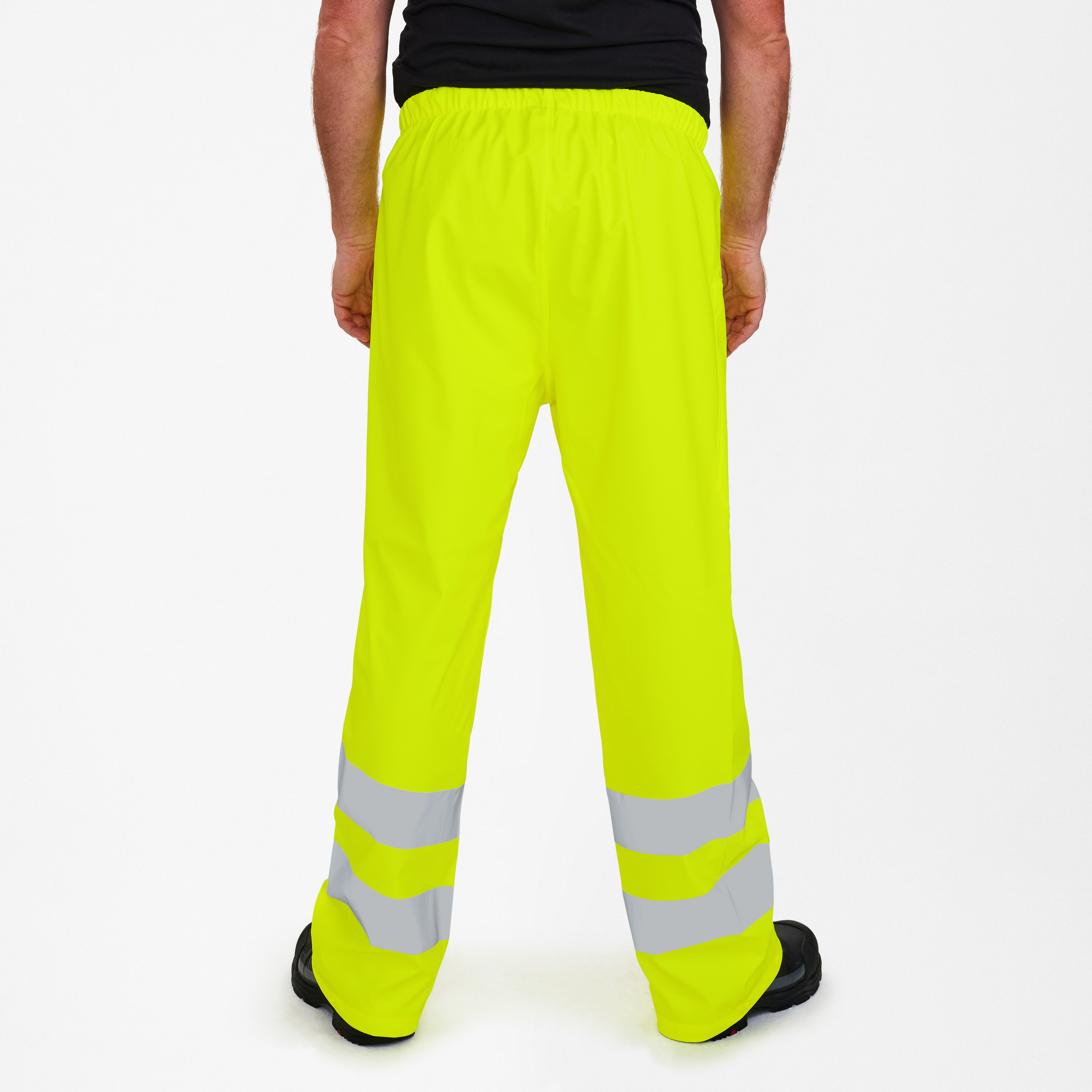 Engel Workwear Safety regnbukser - Gul [38] / XS