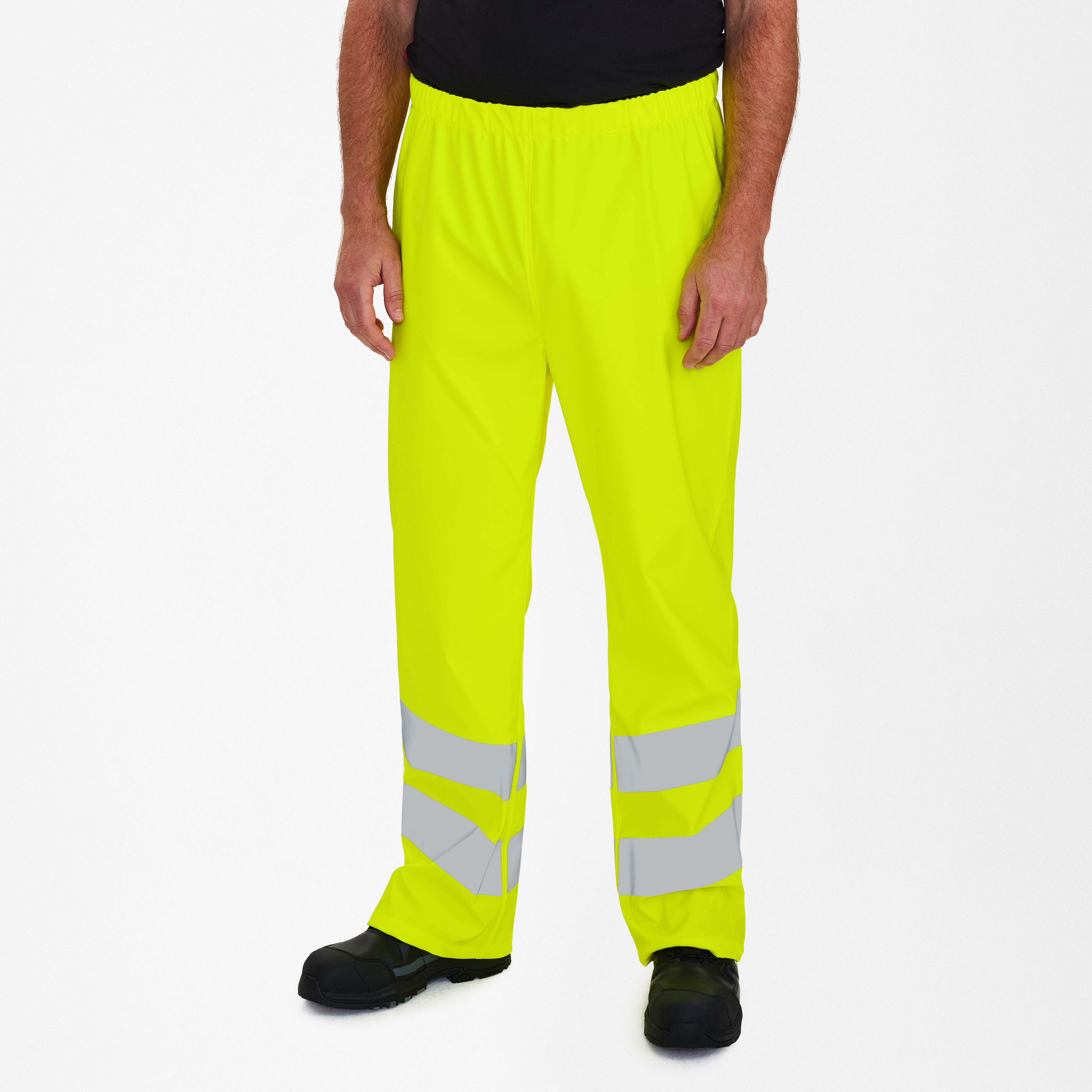 Engel Workwear Safety regnbukser - Gul [38] / XS