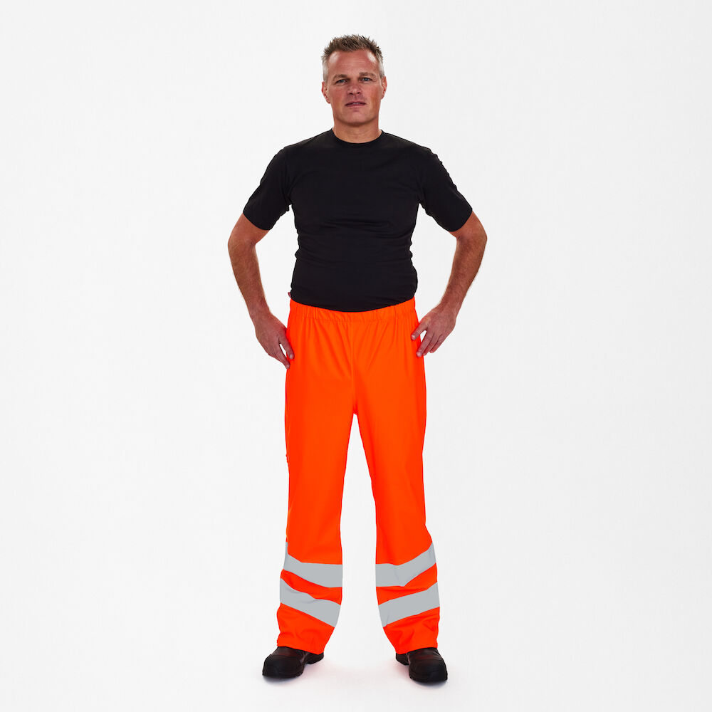 SAFETY Regenhose – Warnorange (Am Modell)