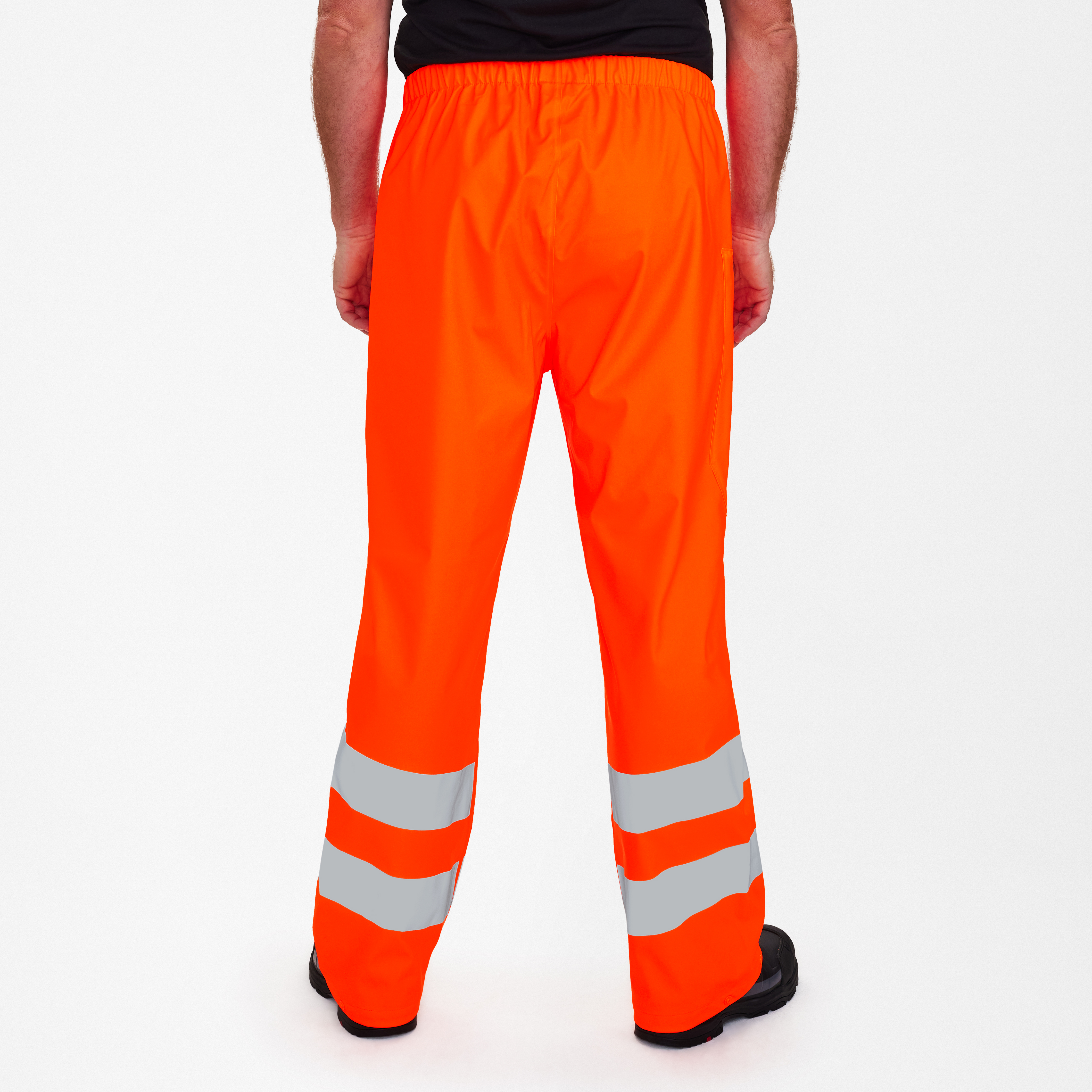 Engel Workwear Safety regnbukser - Hi-vis Orange [10] / XS