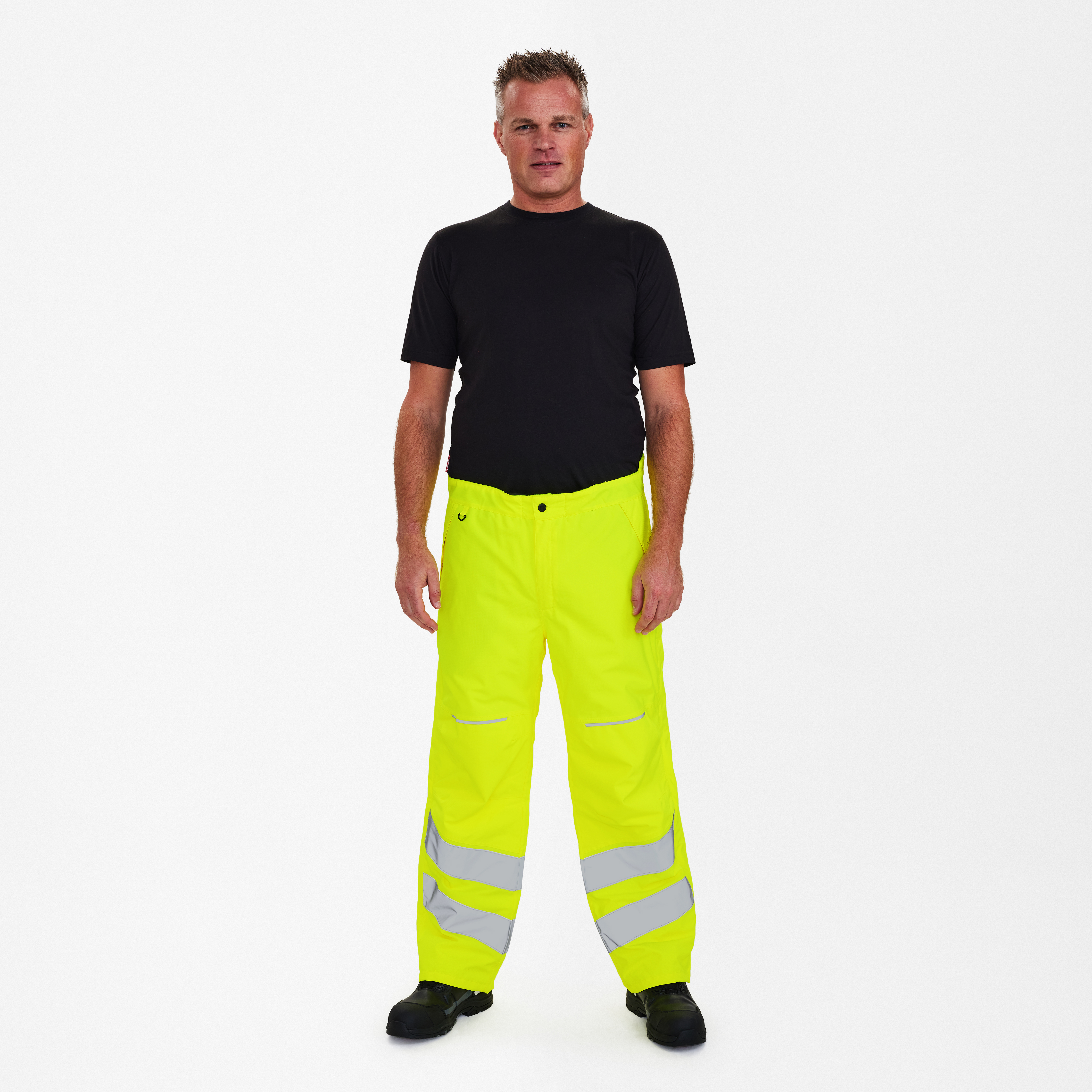 Engel Workwear Safety vinterbukser - Gul [38] / XS