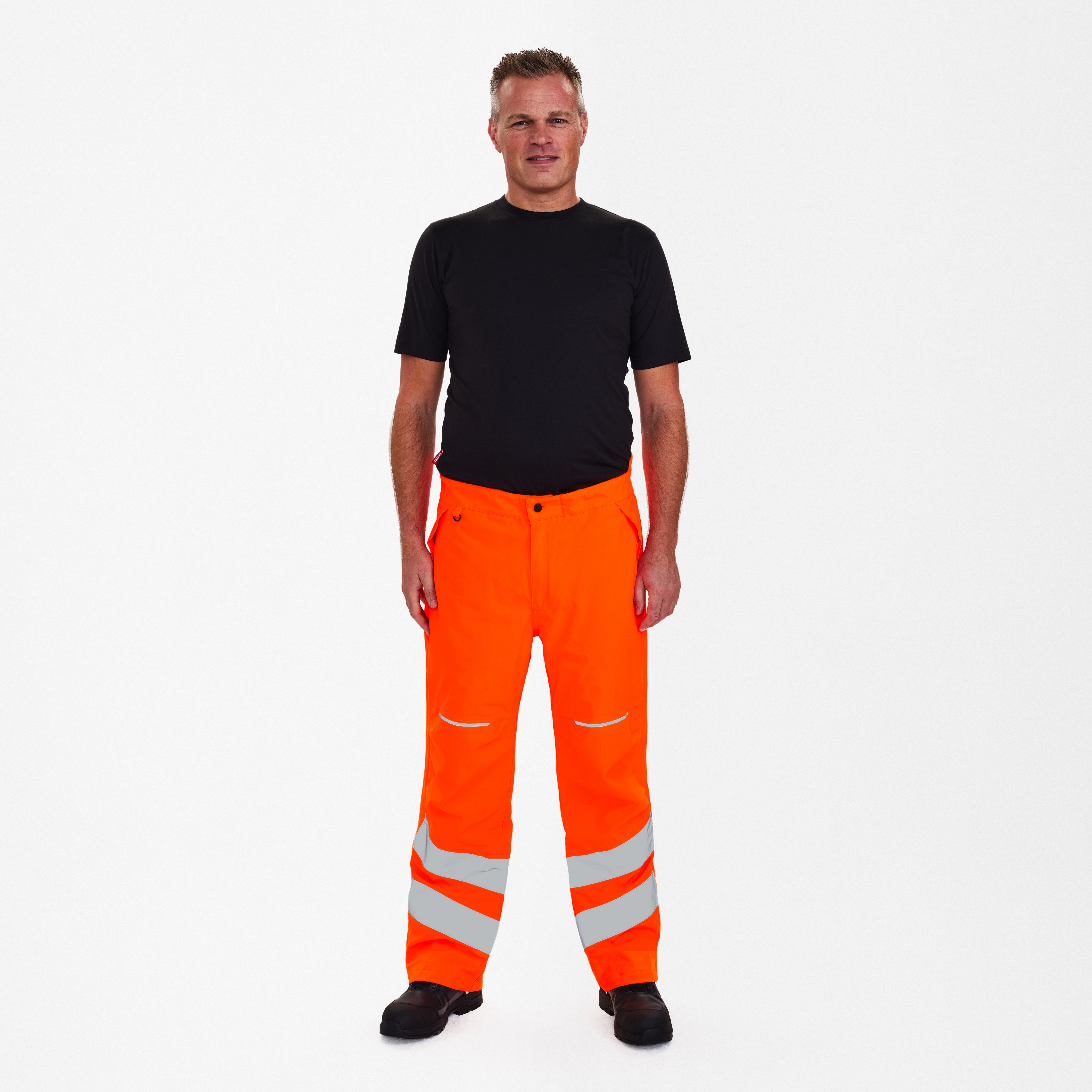 Engel Workwear Safety vinterbukser - Hi-vis Orange [10] / XS