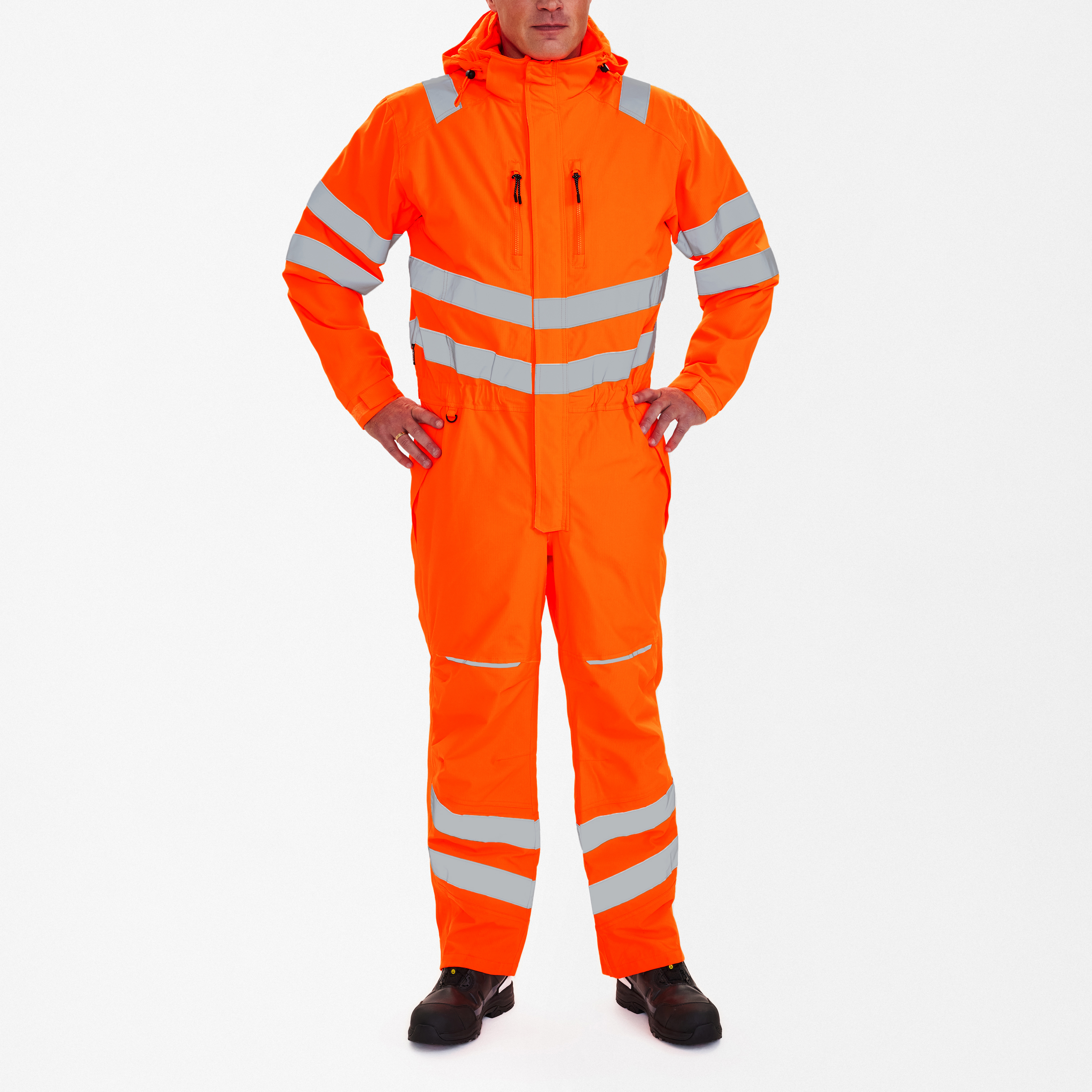 Engel Workwear Safety vinterkedeldragt - Hi-vis Orange [10] / XS