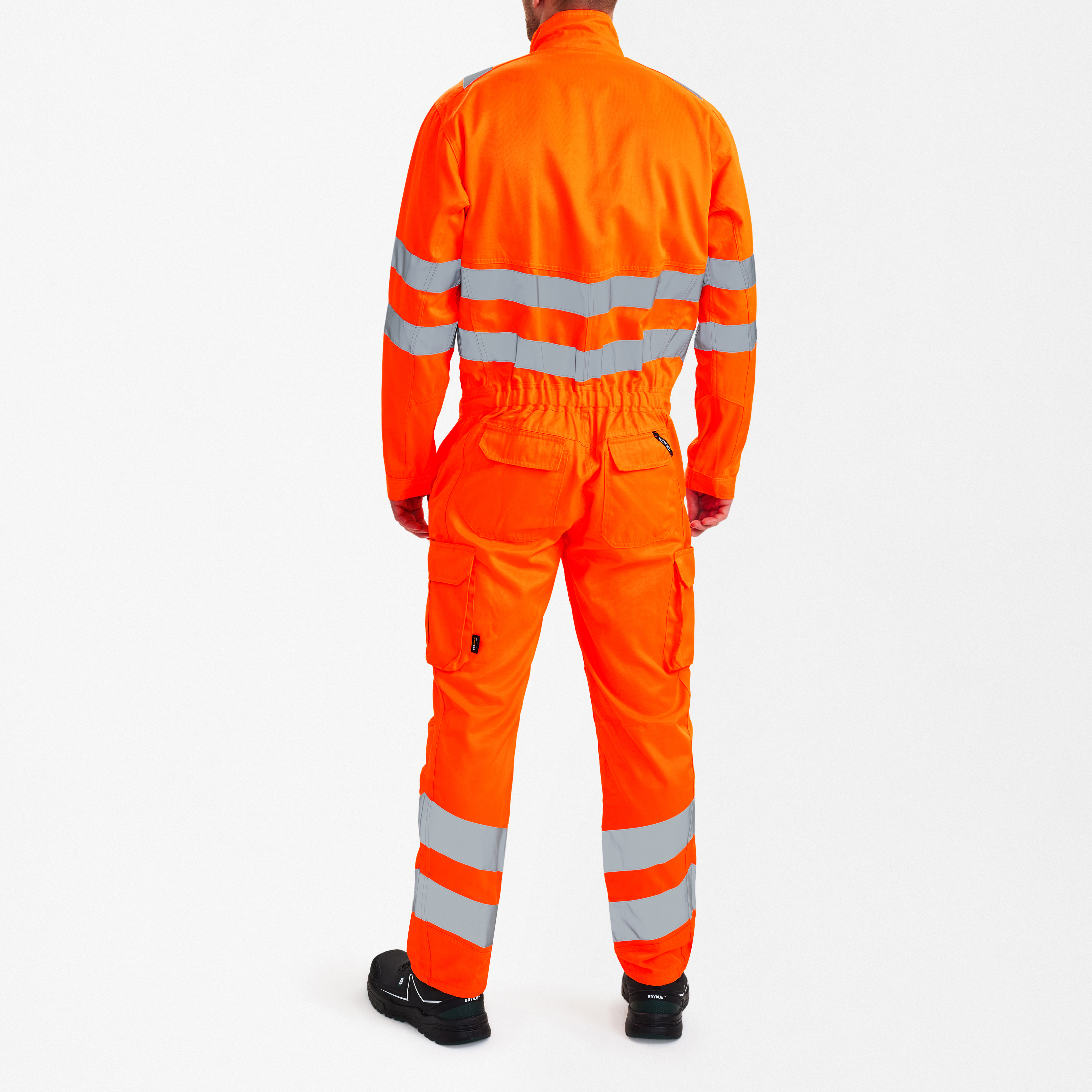 Engel Workwear Safety Light kedeldragt - Hi-vis Orange [10] / XS