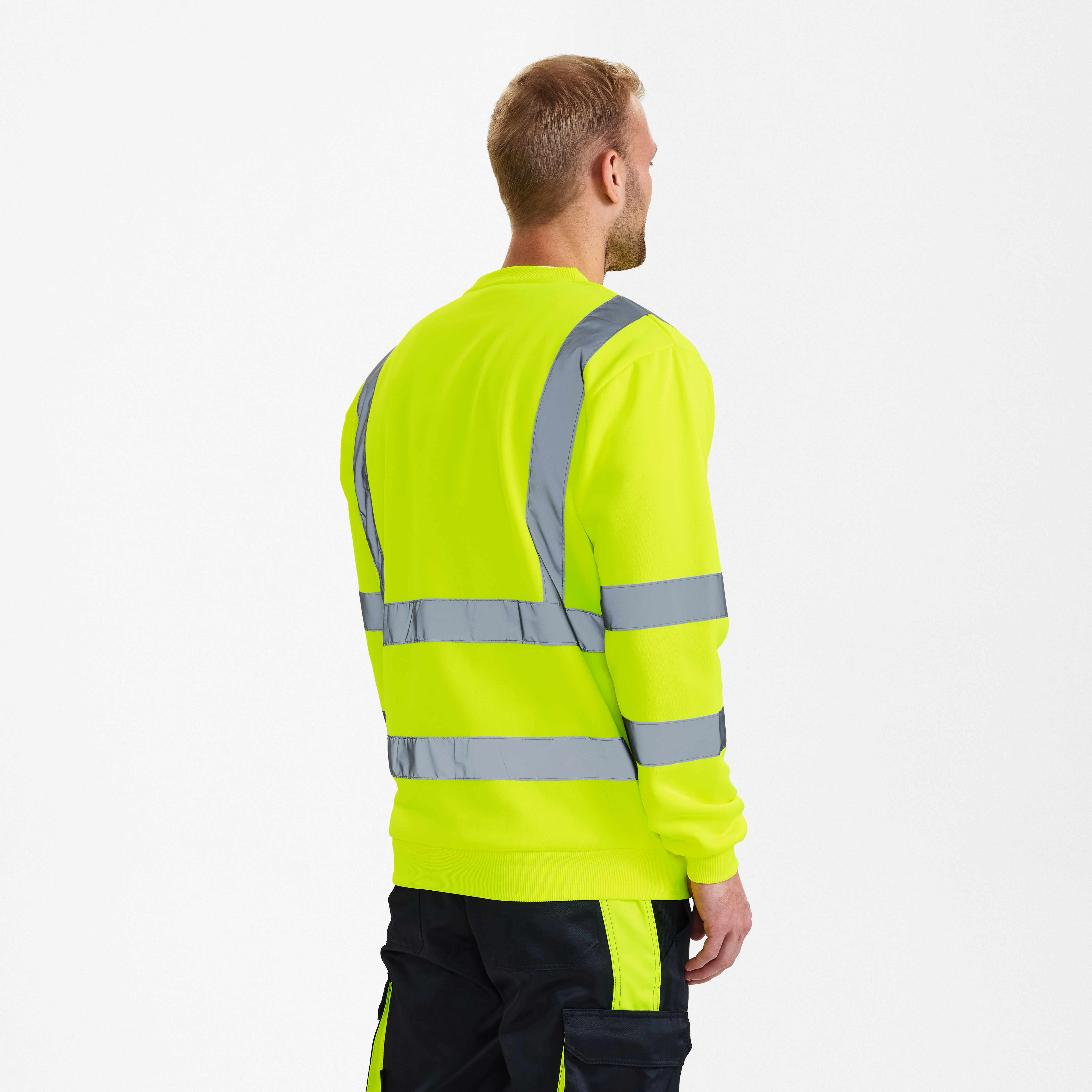 Engel Workwear Safety sweatshirt - Gul [38] / XS