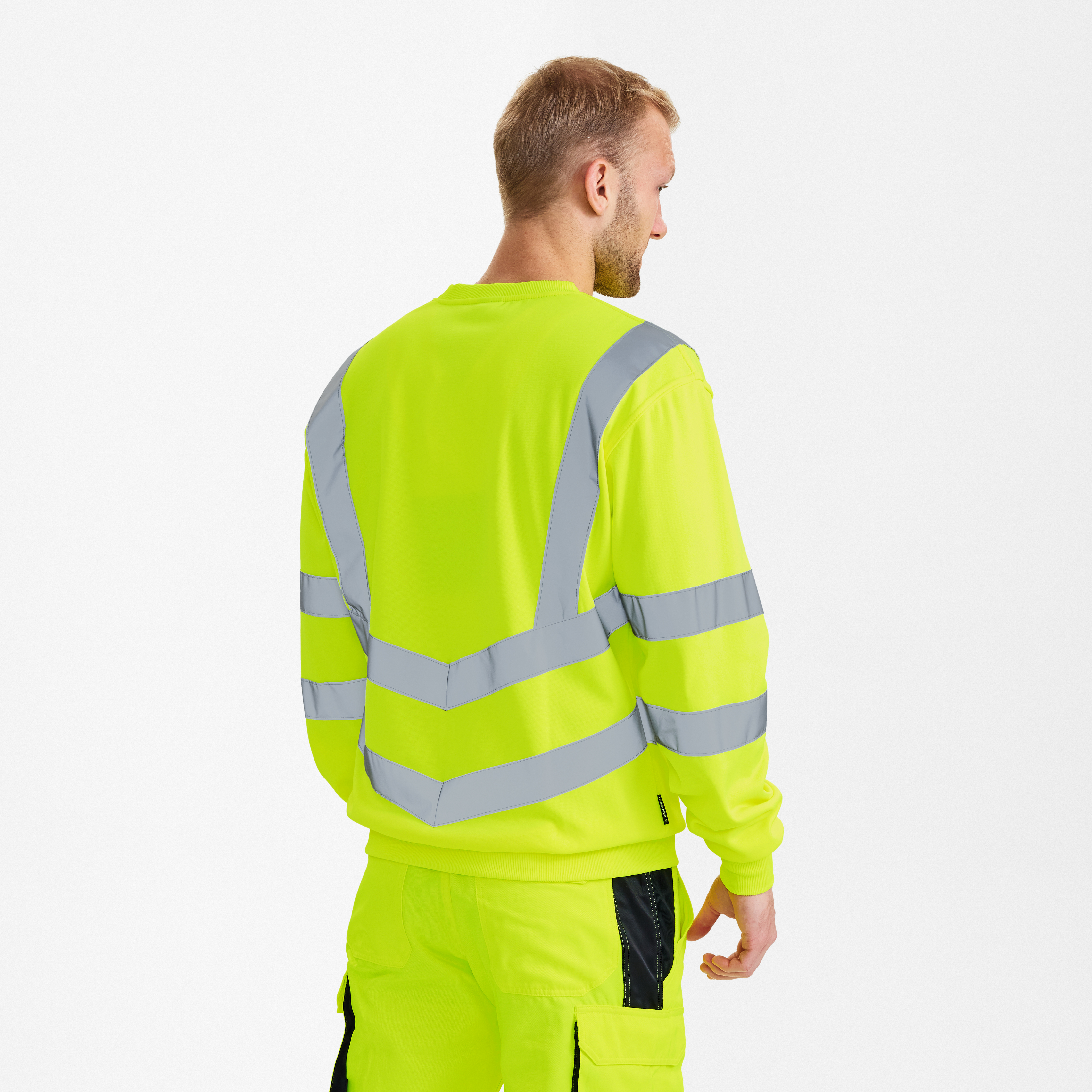 Engel Workwear Safety sweatshirt - Gul [38] / XS