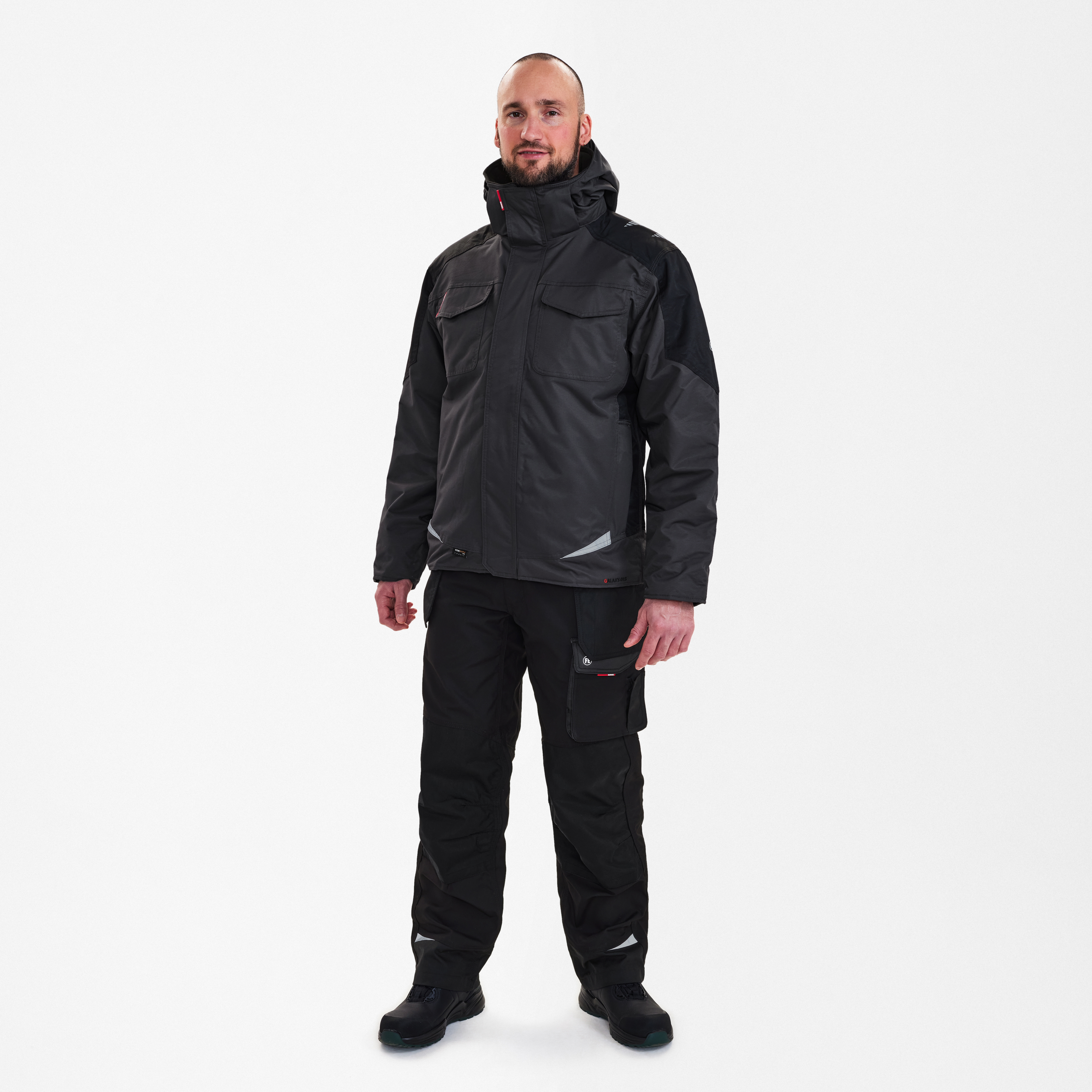 Engel Workwear Galaxy vinterjakke - Antrazitgrå/Sort [7920] / XS