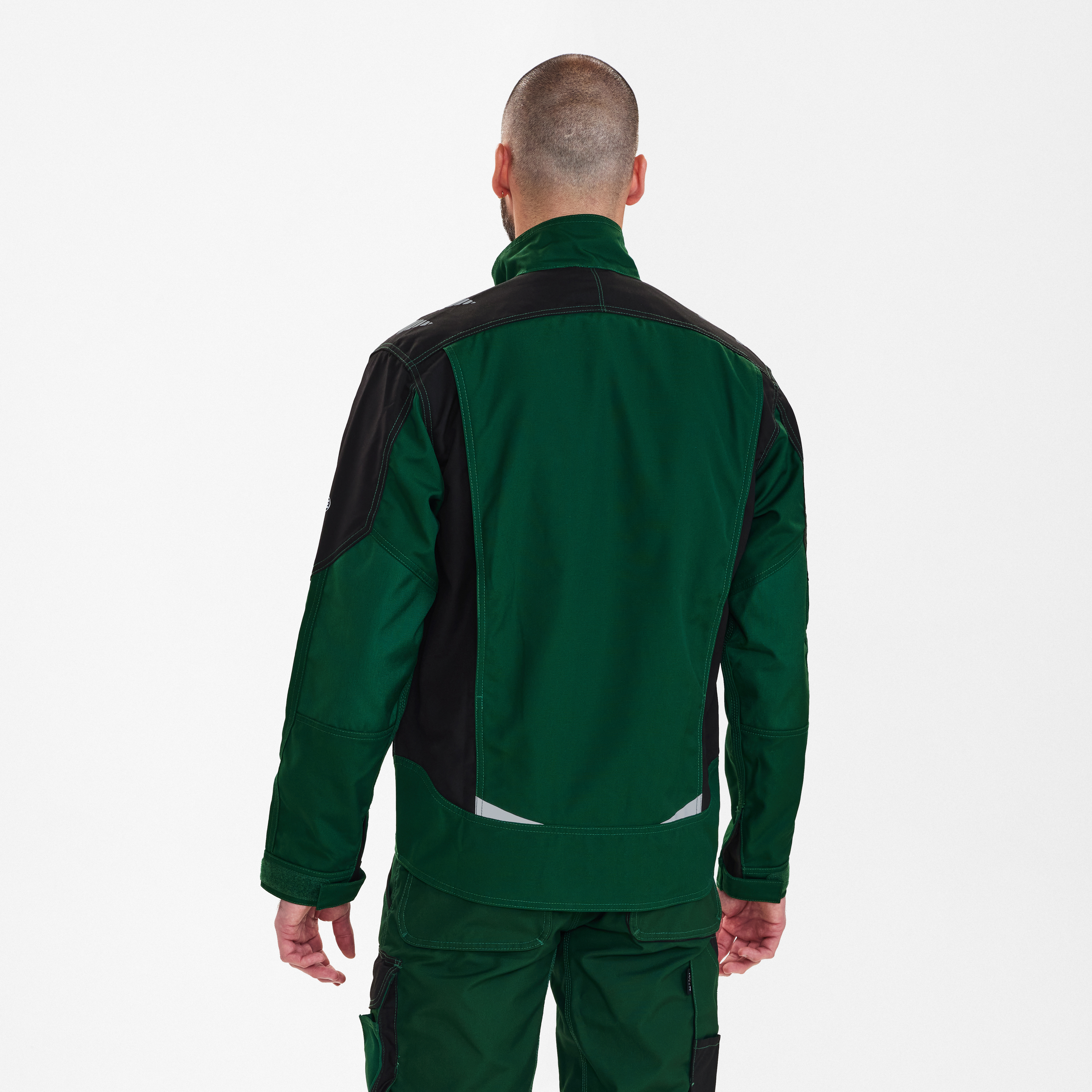 Engel Workwear Galaxy arbejdsjakke - Grøn/Sort [120] / XS