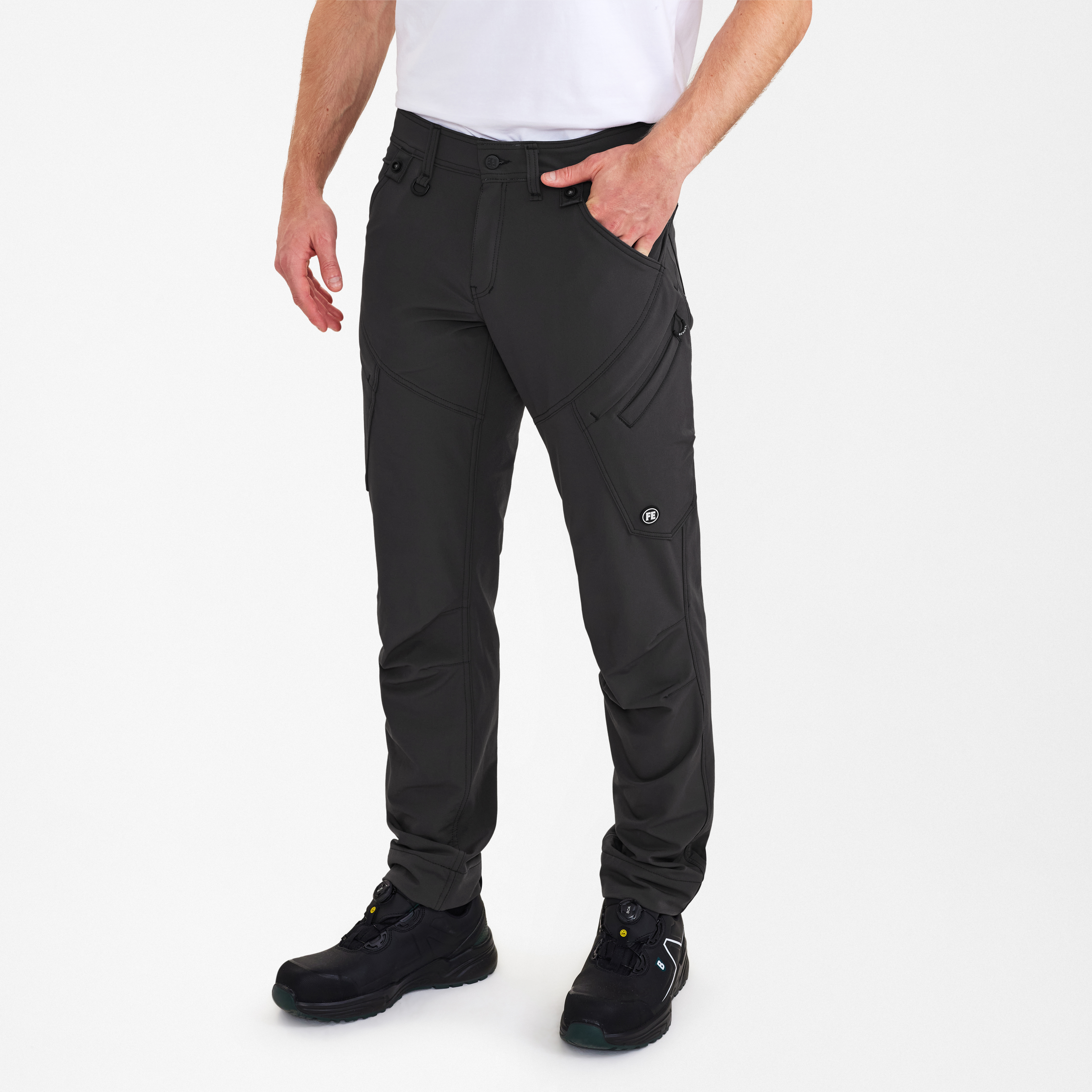 Engel Workwear X-treme servicebukser med 4-vejs stræk - Antrazitgrå [79] / K80