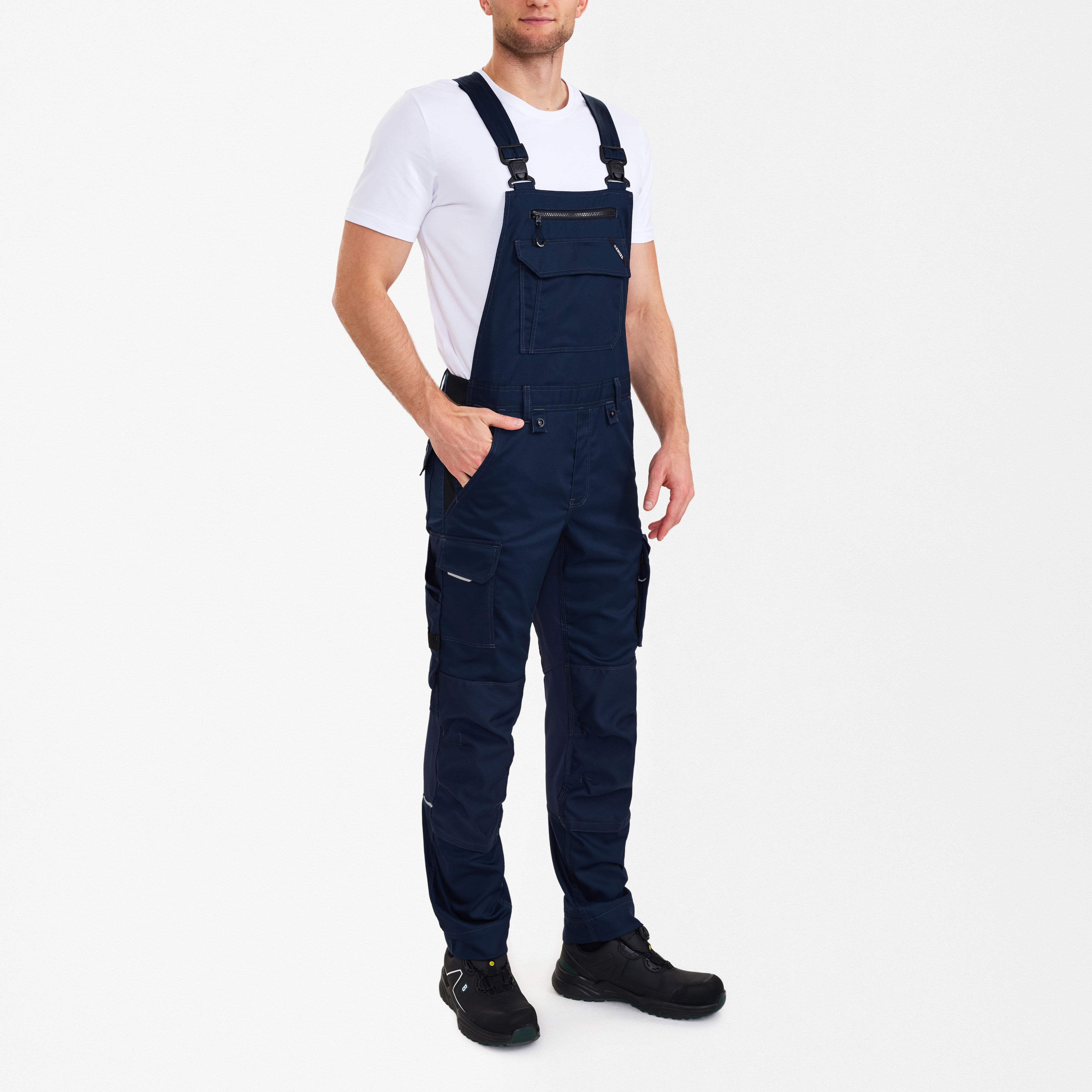 Engel Workwear X-treme strækbar overall - Blue Ink [165] / K80