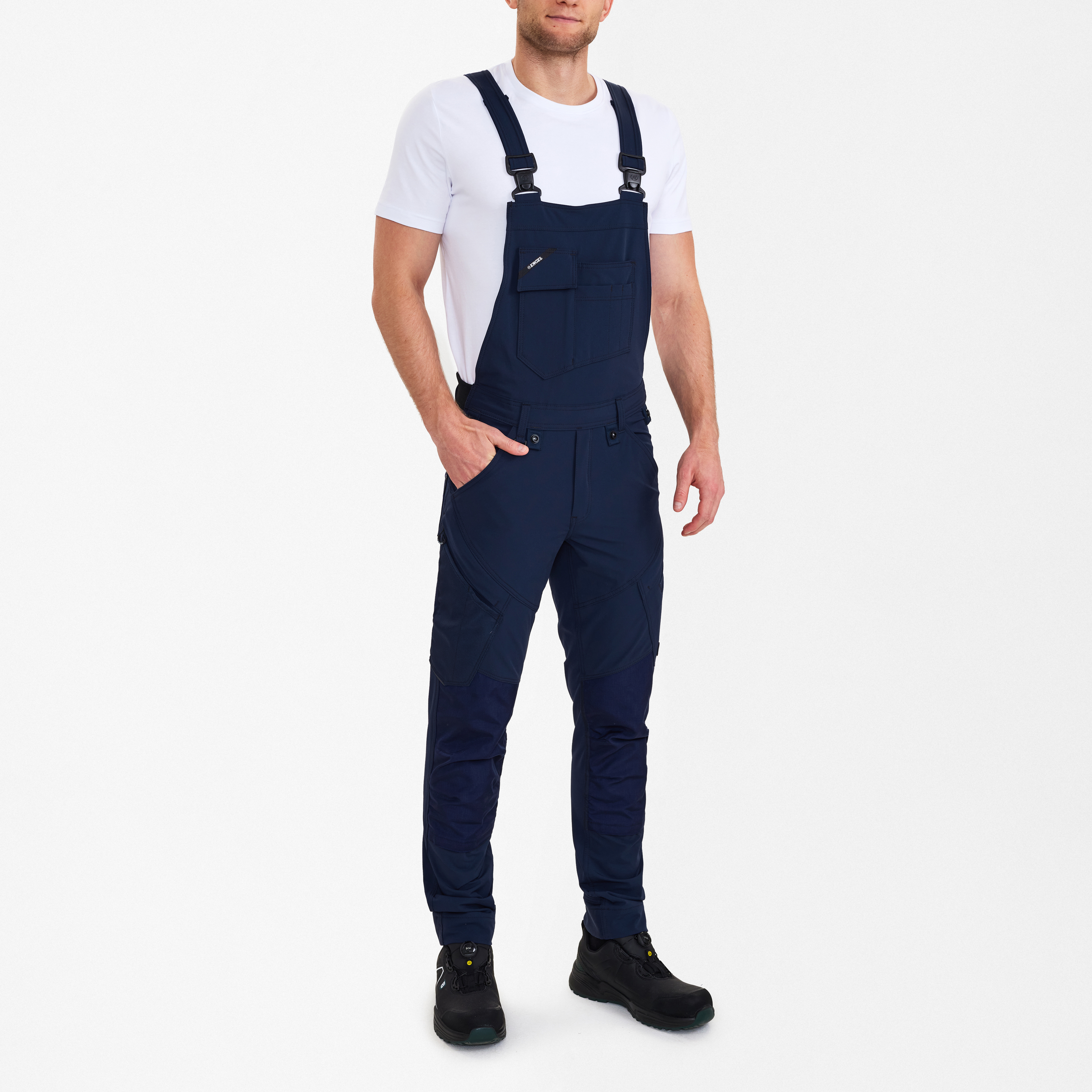 Engel Workwear X-treme overall med 4-vejs stræk - Blue Ink [165] / K80