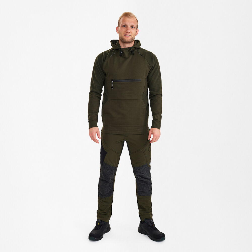 Pulover s kapuco – Forest Green