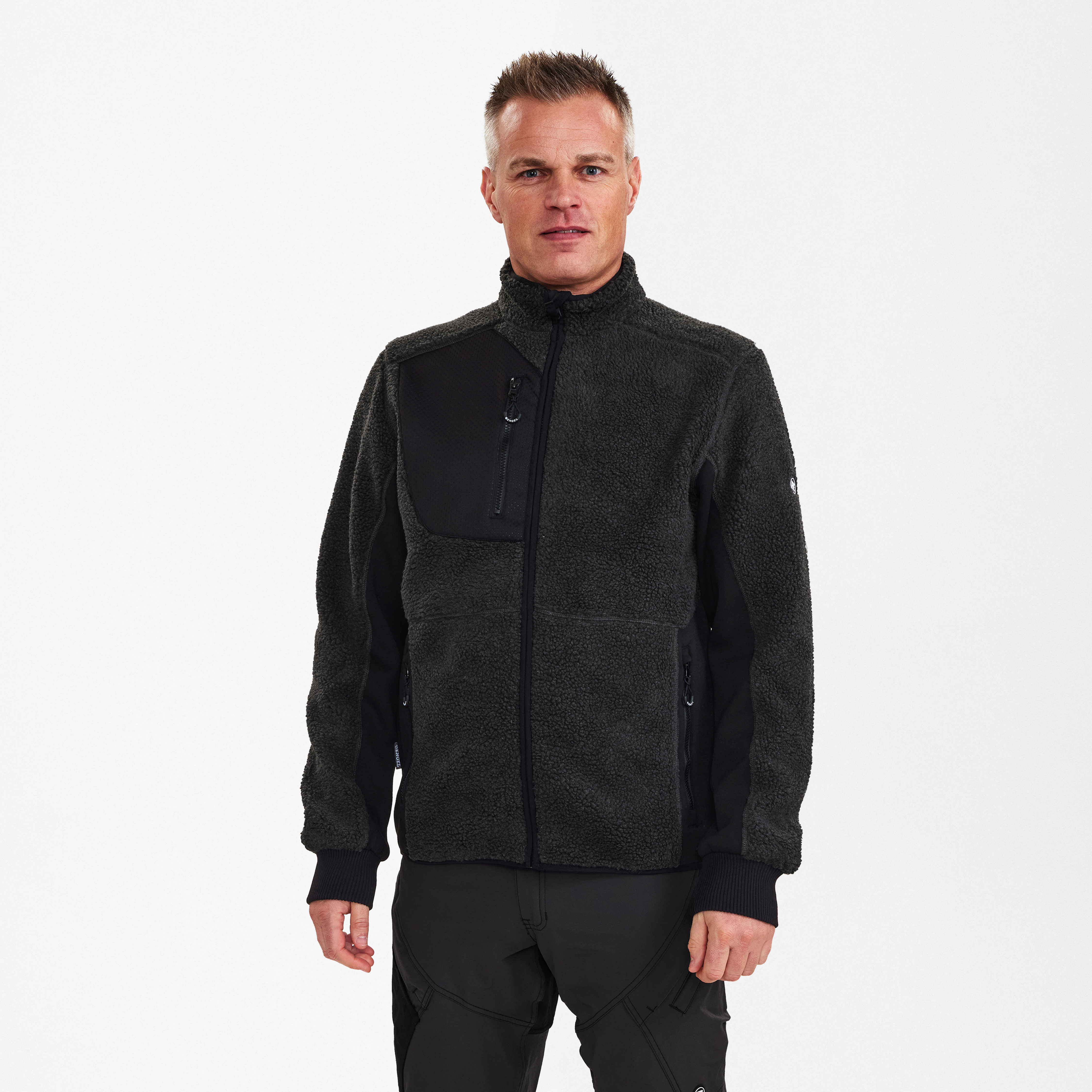 Engel Workwear X-treme fiberjakke - Antrazitgrå/Sort [7920] / XS