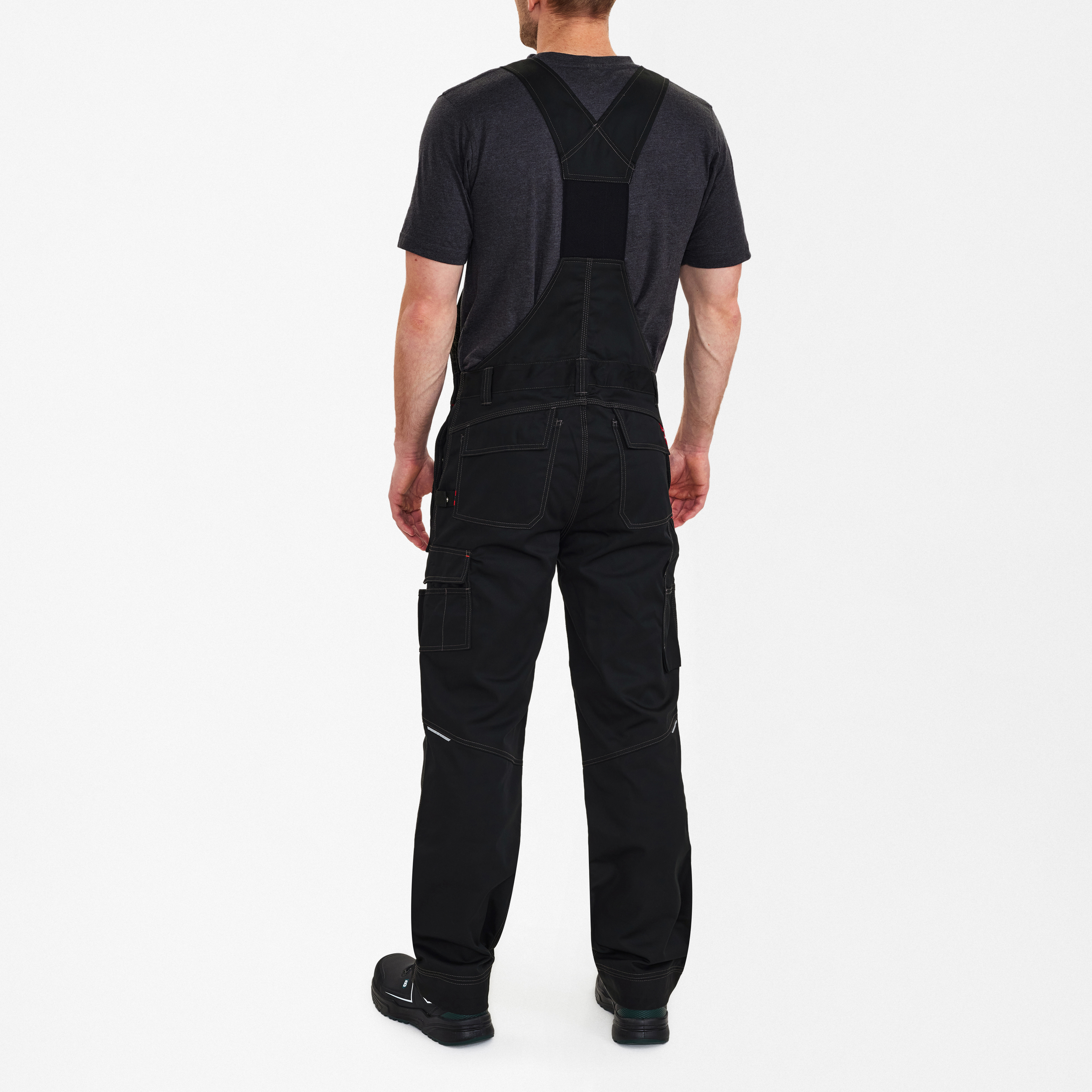 Engel Workwear Combat overall med hængelommer - Sort [20] / 72